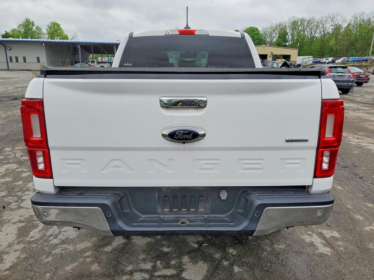 2019 Ford Ranger Xl White vin: 1FTER4FH4KLB04458