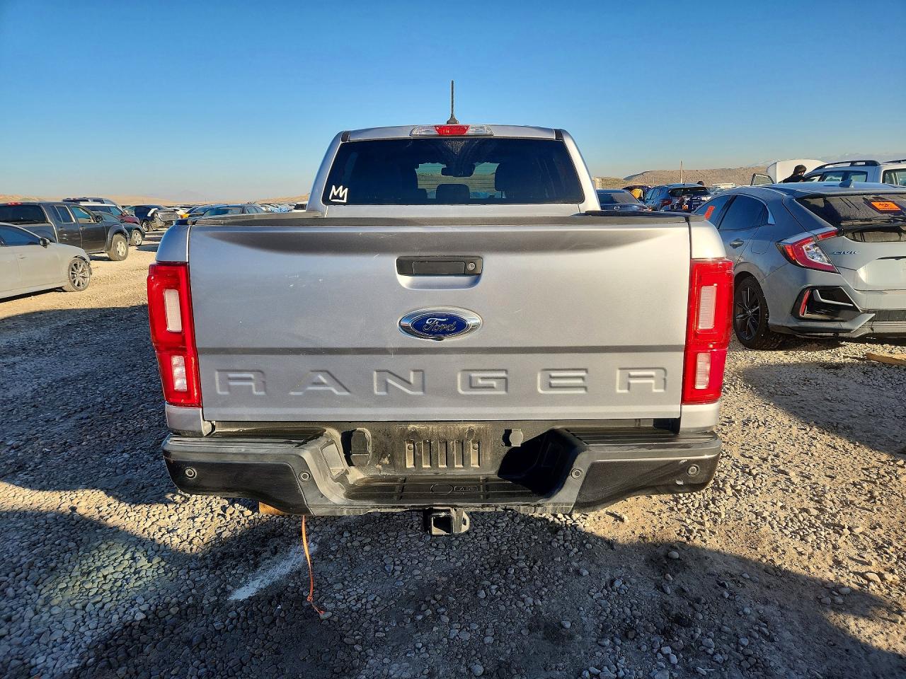 2021 Ford Ranger Xl Silver vin: 1FTER4FH4MLE00776