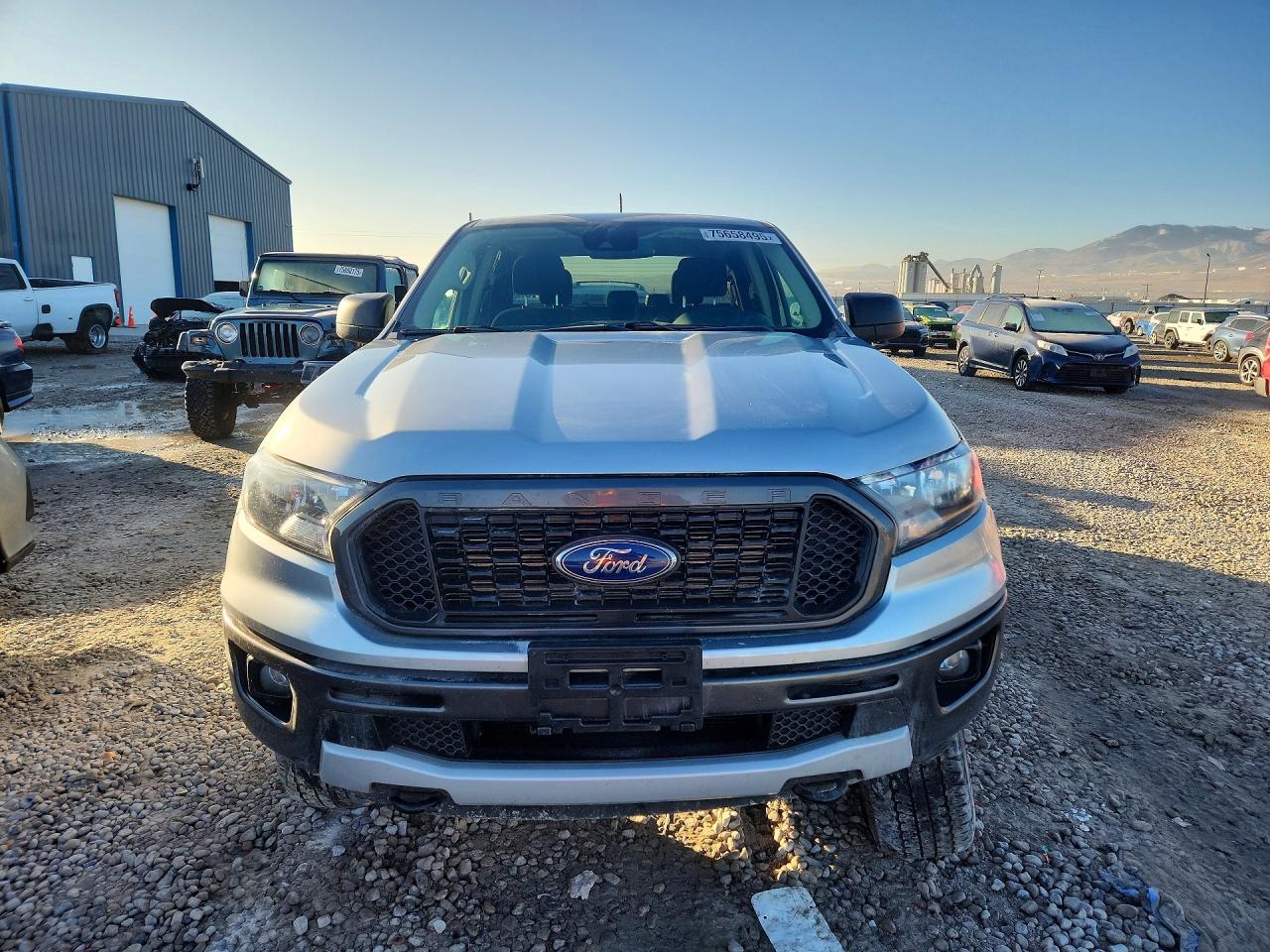 2021 Ford Ranger Xl Silver vin: 1FTER4FH4MLE00776