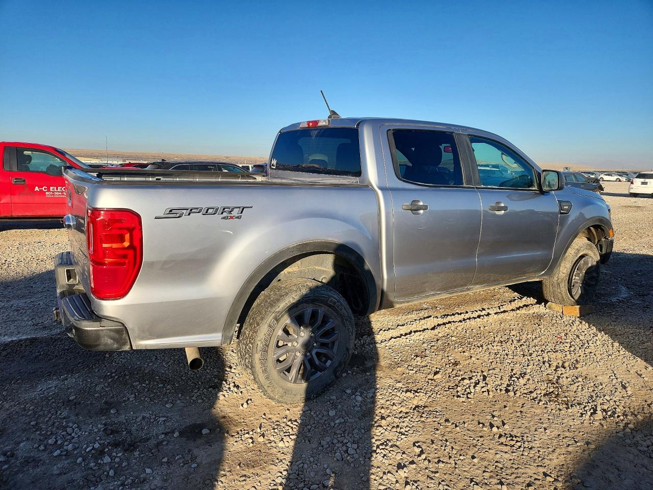 2021 Ford Ranger Xl Silver vin: 1FTER4FH4MLE00776