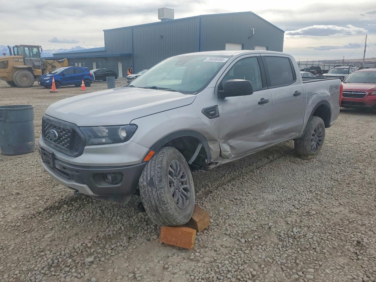 2021 Ford Ranger Xl Silver vin: 1FTER4FH4MLE00776