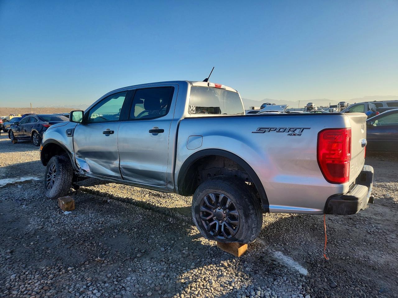 2021 Ford Ranger Xl Silver vin: 1FTER4FH4MLE00776