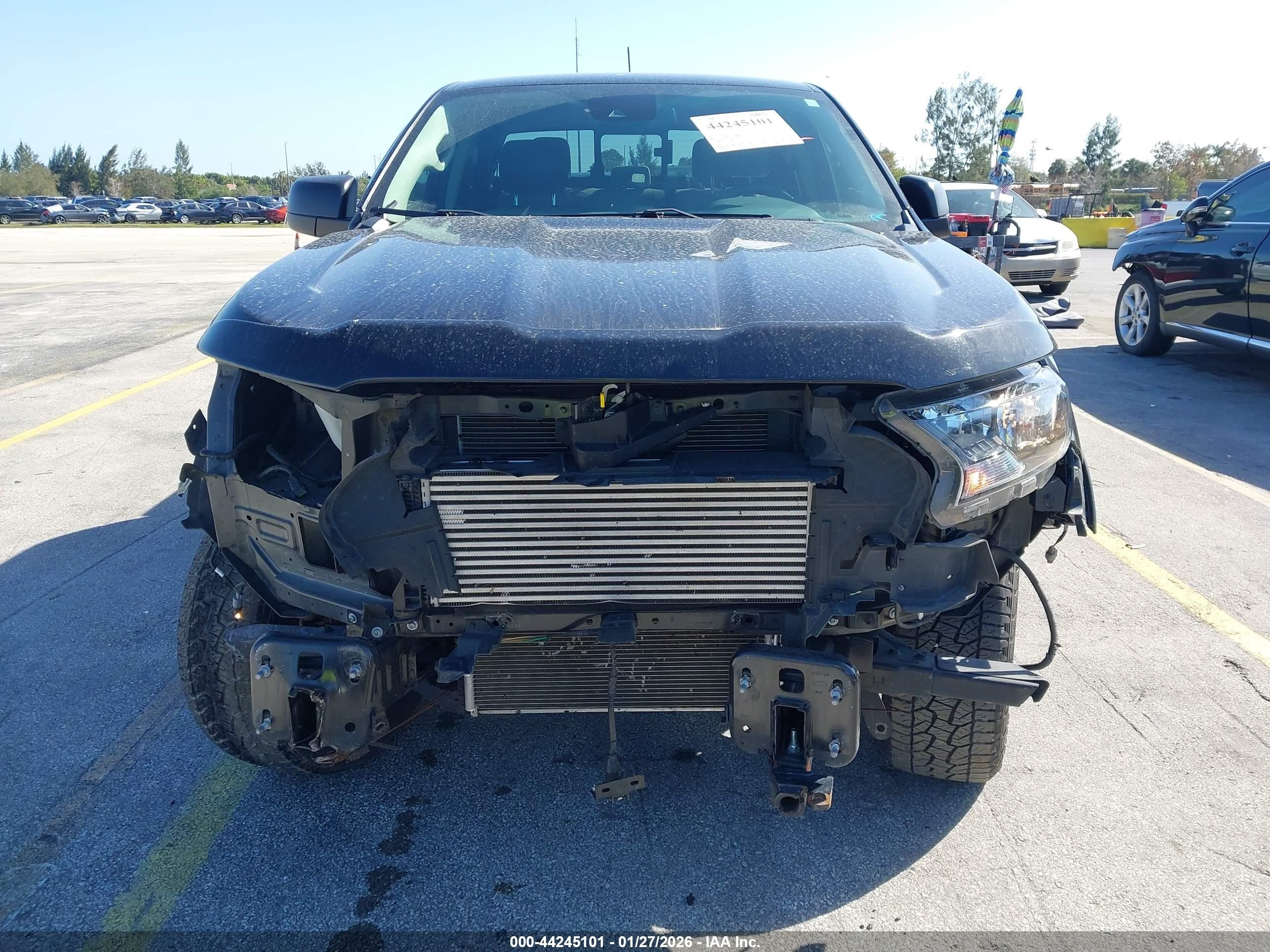 2019 Ford Ranger Xlt Black vin: 1FTER4FH5KLA40446