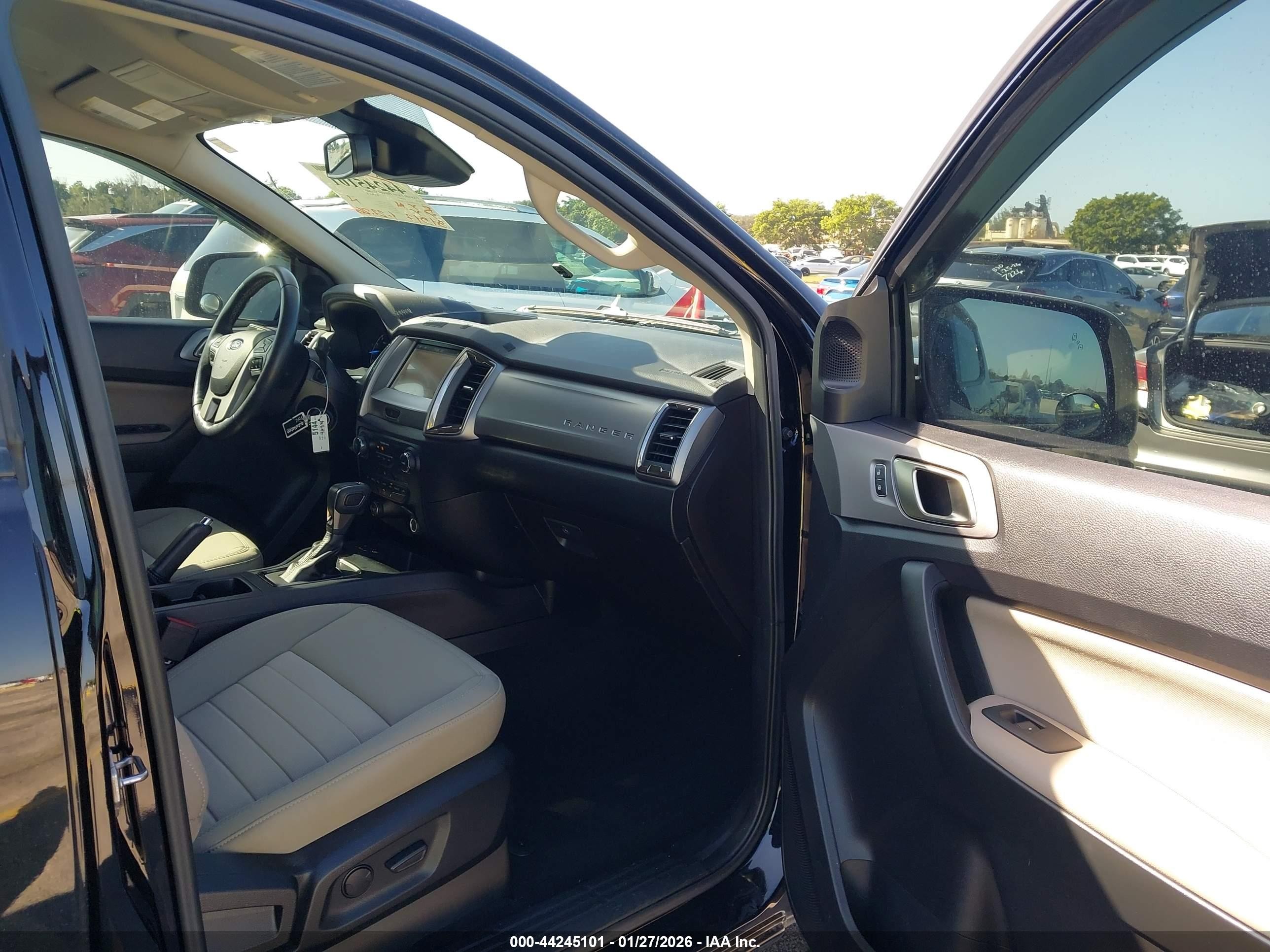 2019 Ford Ranger Xlt Black vin: 1FTER4FH5KLA40446