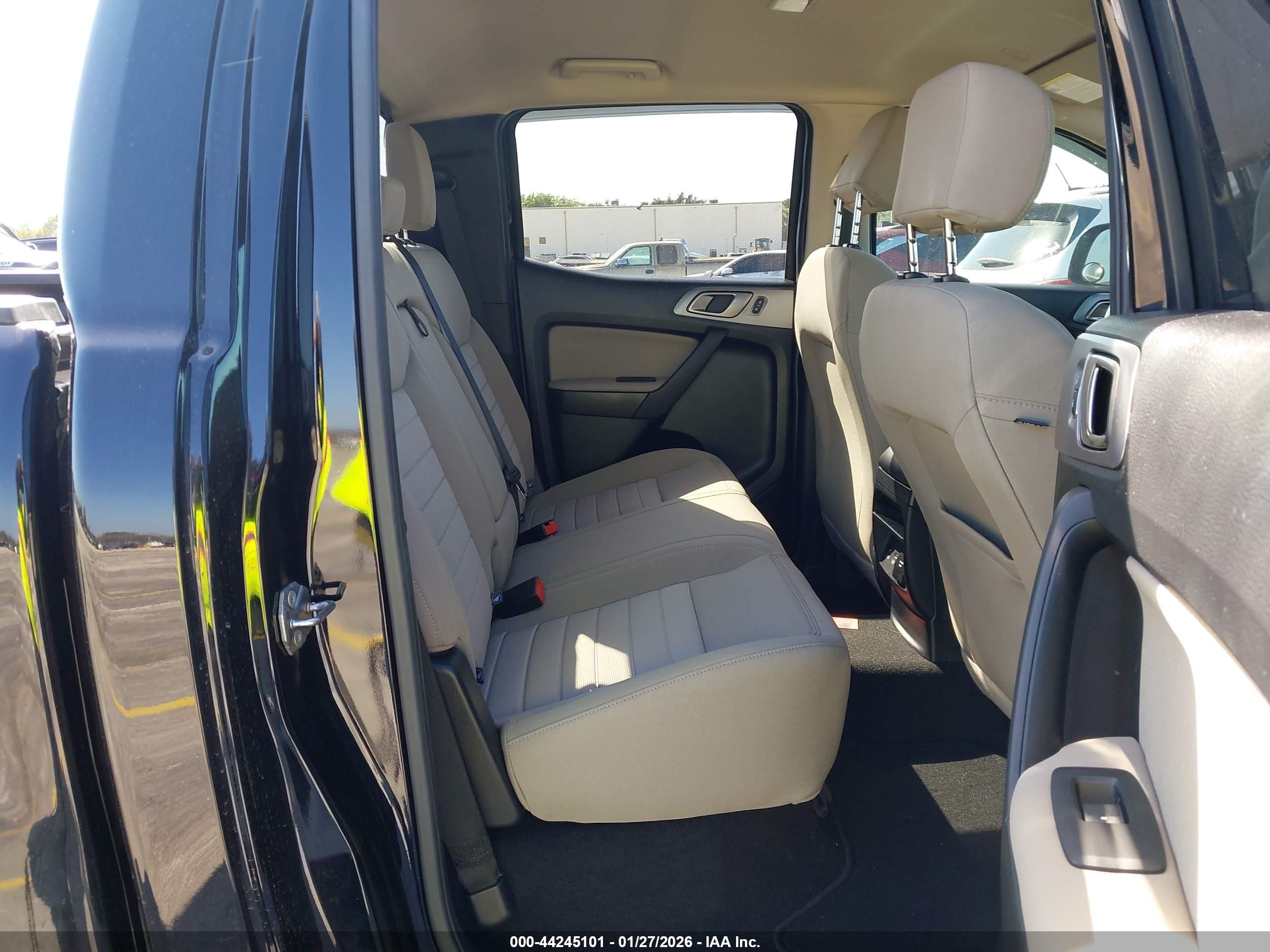 2019 Ford Ranger Xlt Black vin: 1FTER4FH5KLA40446
