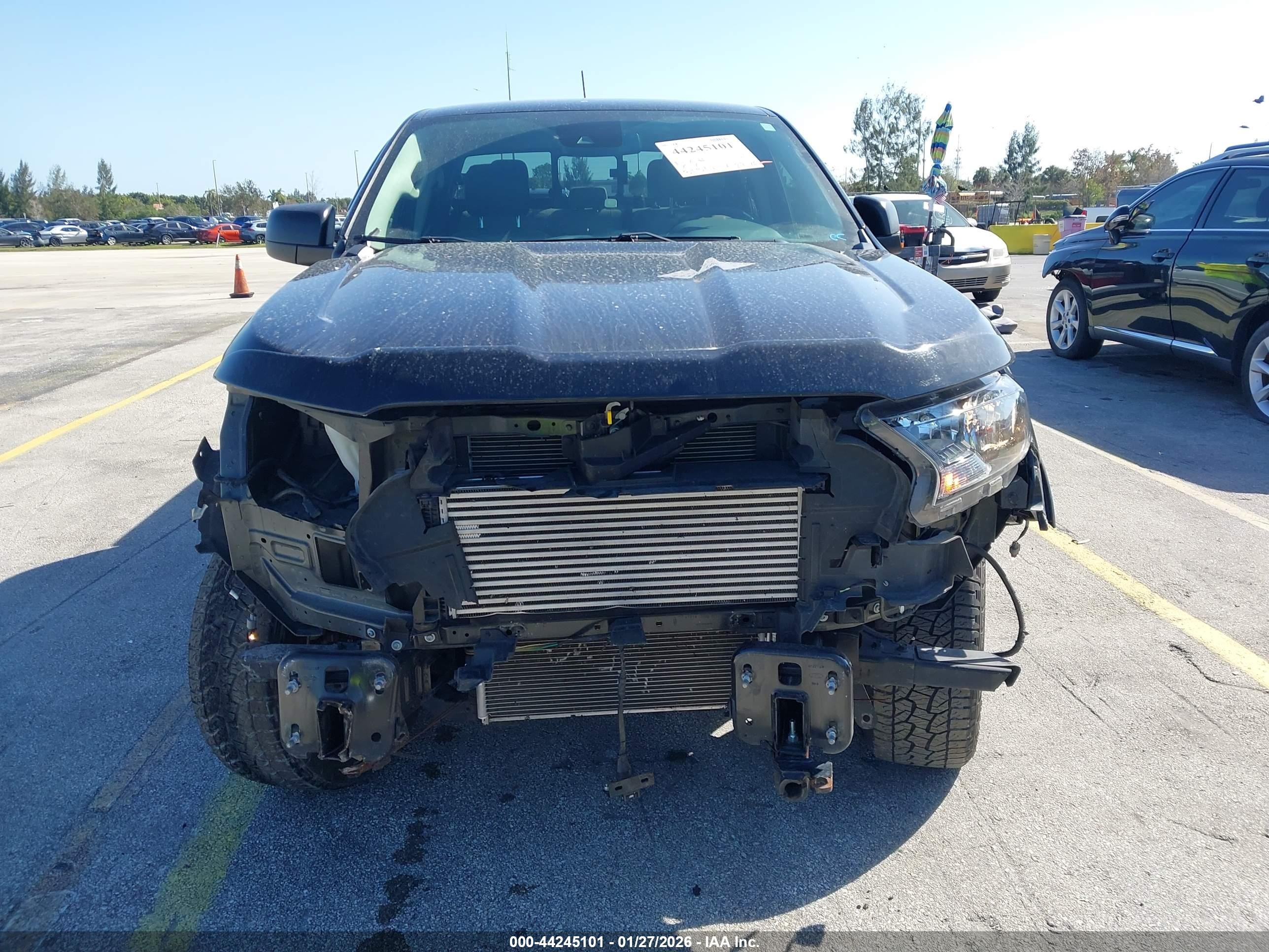 2019 Ford Ranger Xlt Black vin: 1FTER4FH5KLA40446