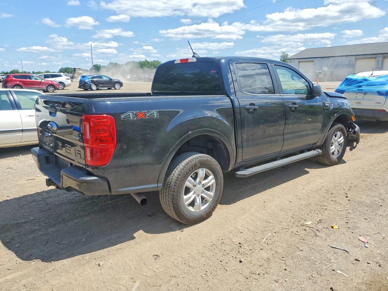 2019 Ford Ranger Xl Black vin: 1FTER4FH5KLA46389