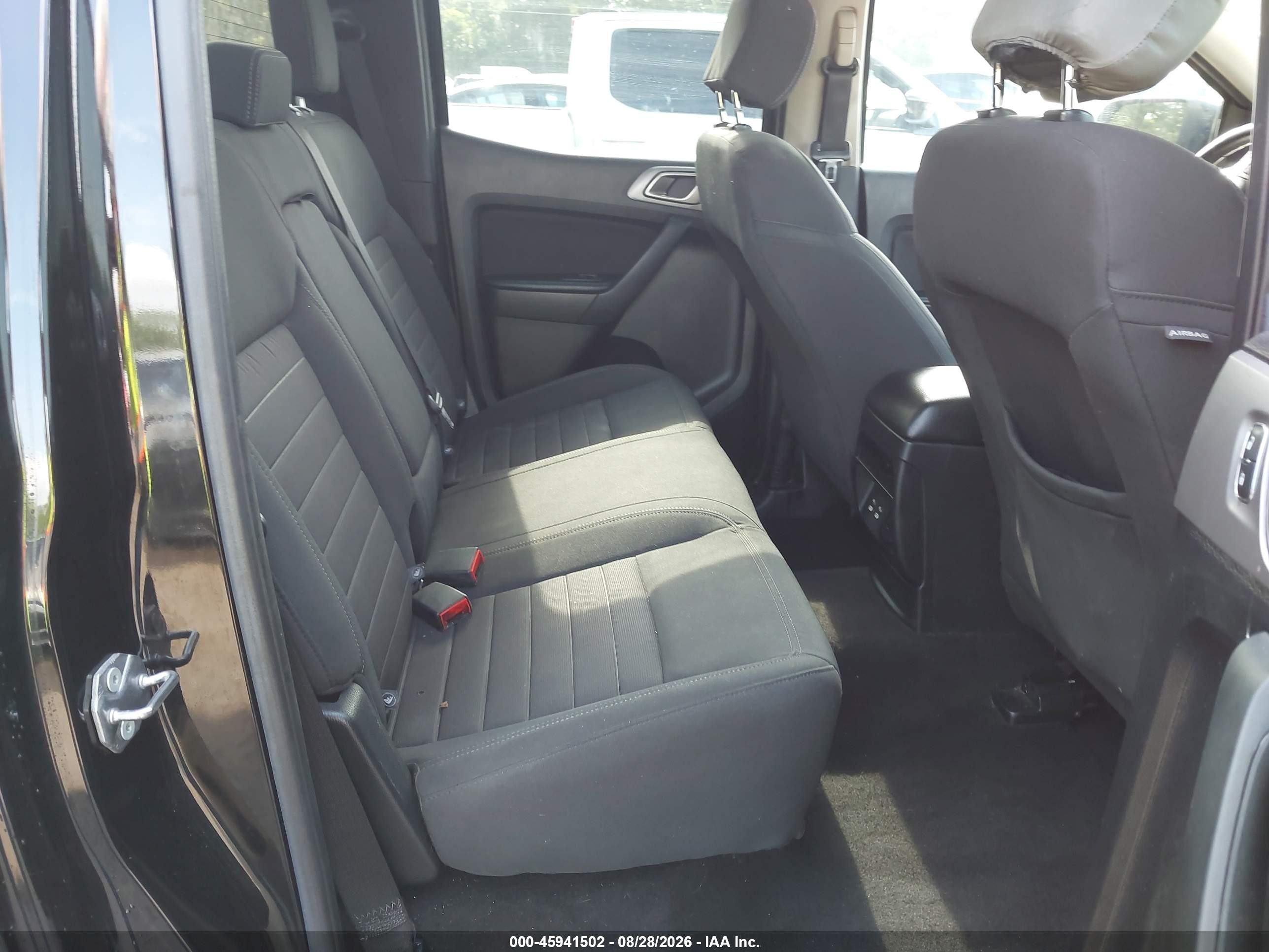 2019 Ford Ranger Xlt Black vin: 1FTER4FH5KLB10625