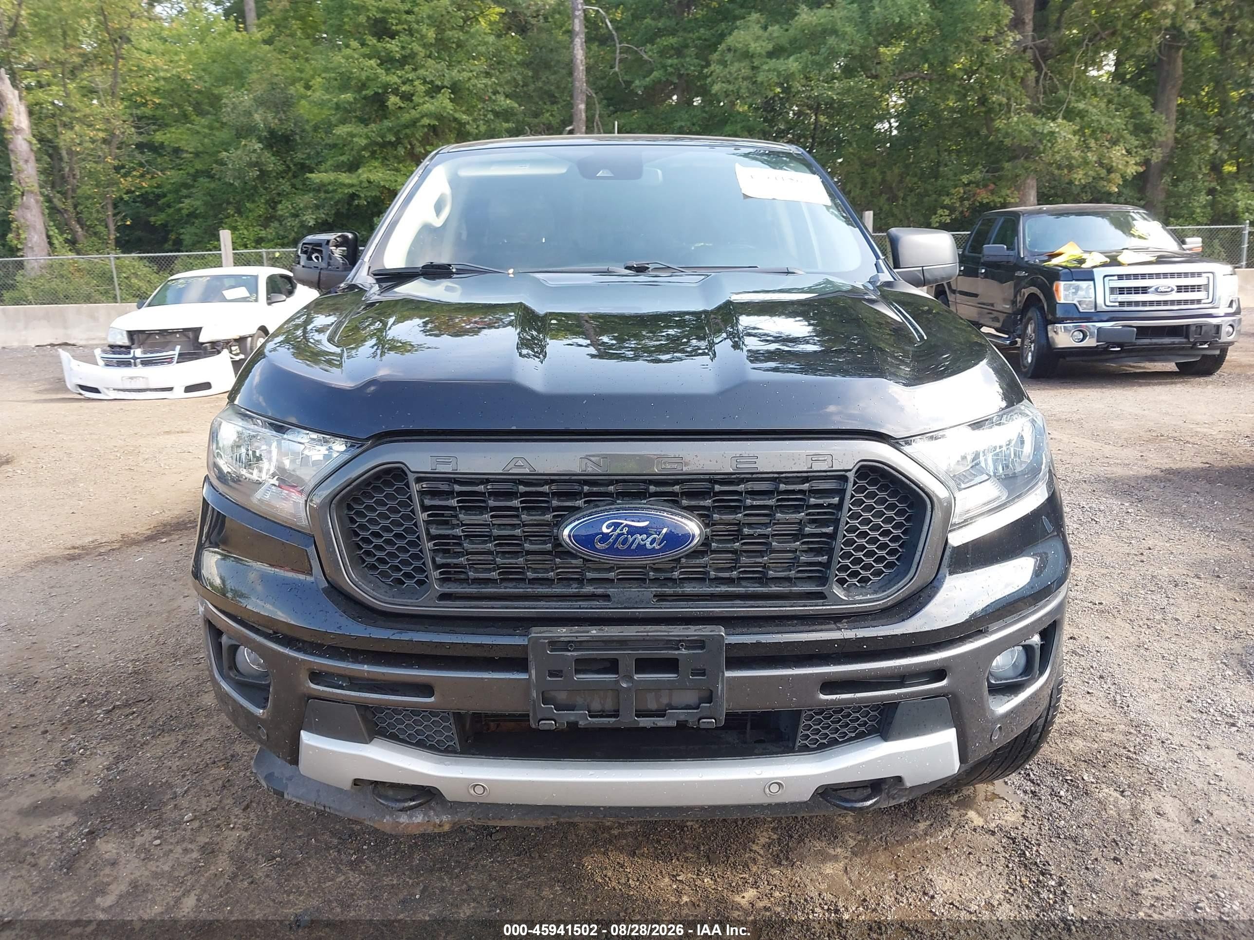 2019 Ford Ranger Xlt Black vin: 1FTER4FH5KLB10625
