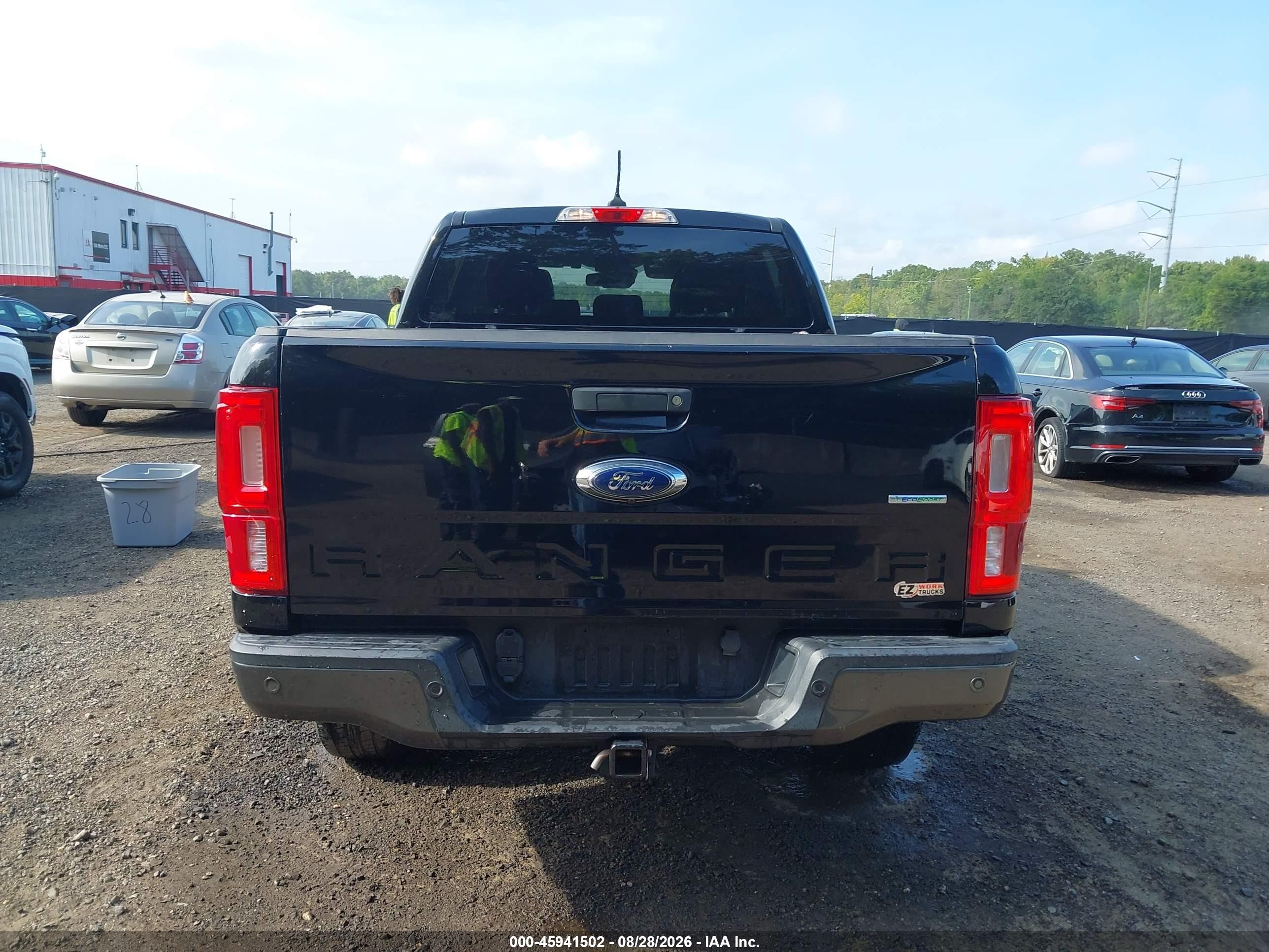 2019 Ford Ranger Xlt Black vin: 1FTER4FH5KLB10625