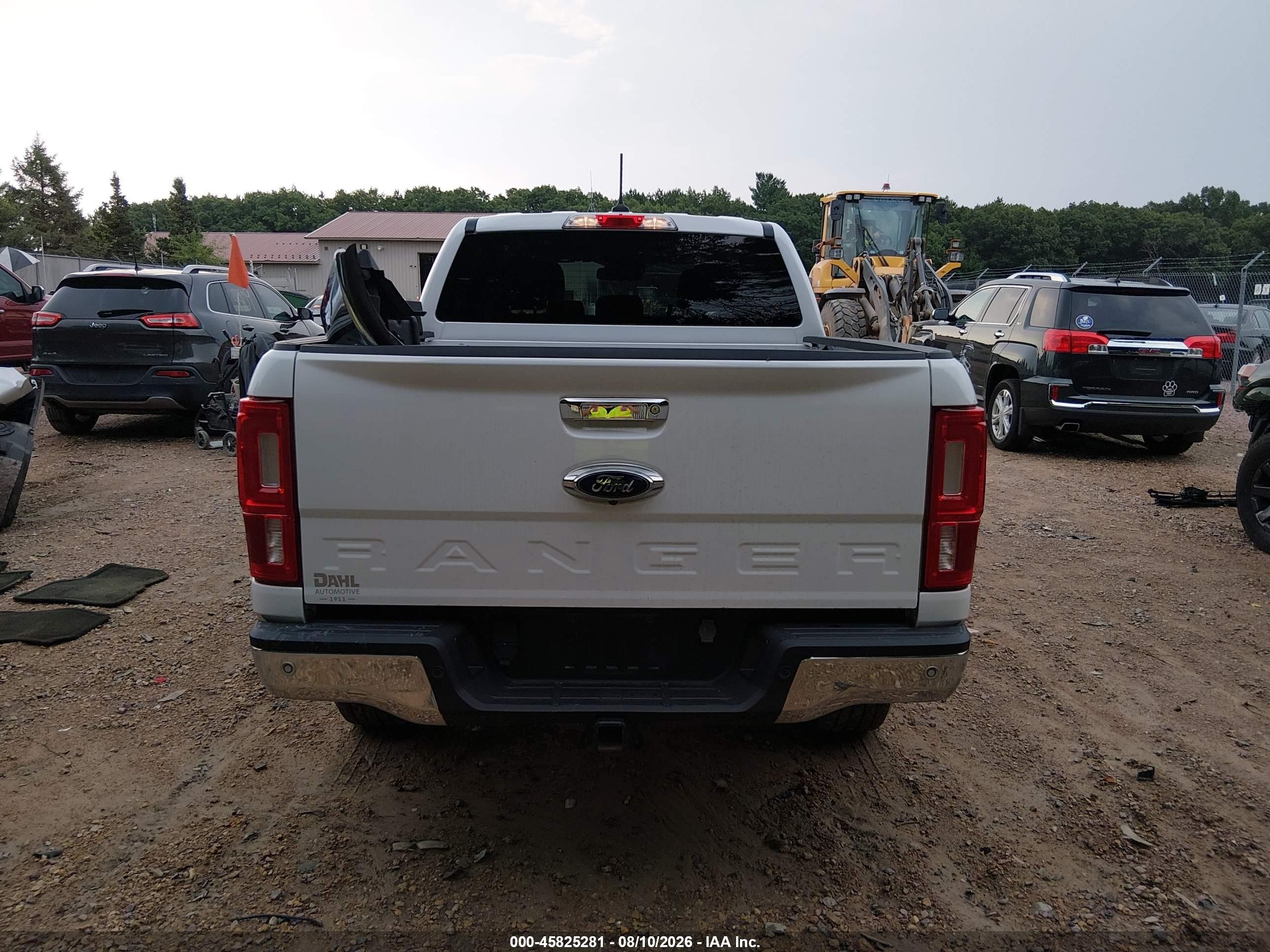 2021 Ford Ranger Xlt White vin: 1FTER4FH5MLD03134