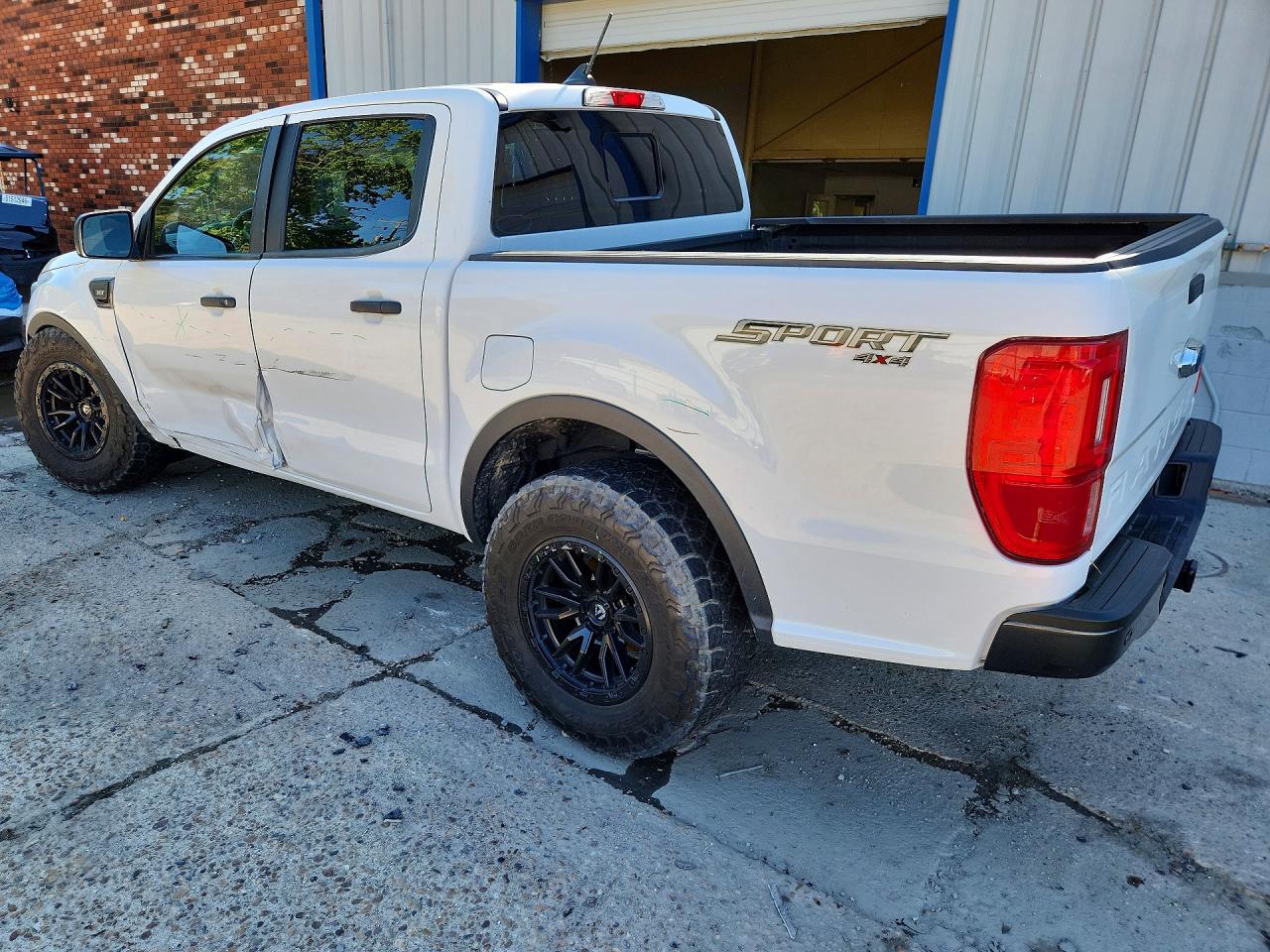 2023 Ford Ranger Xl White vin: 1FTER4FH5PLE13718