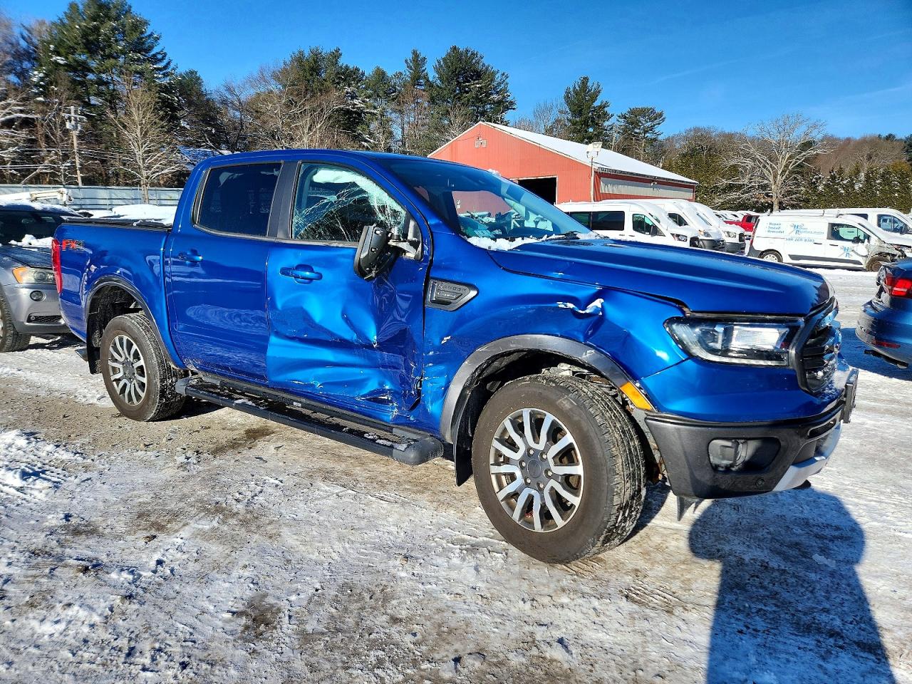 2019 Ford Ranger Xl Синий vin: 1FTER4FH6KLA09786