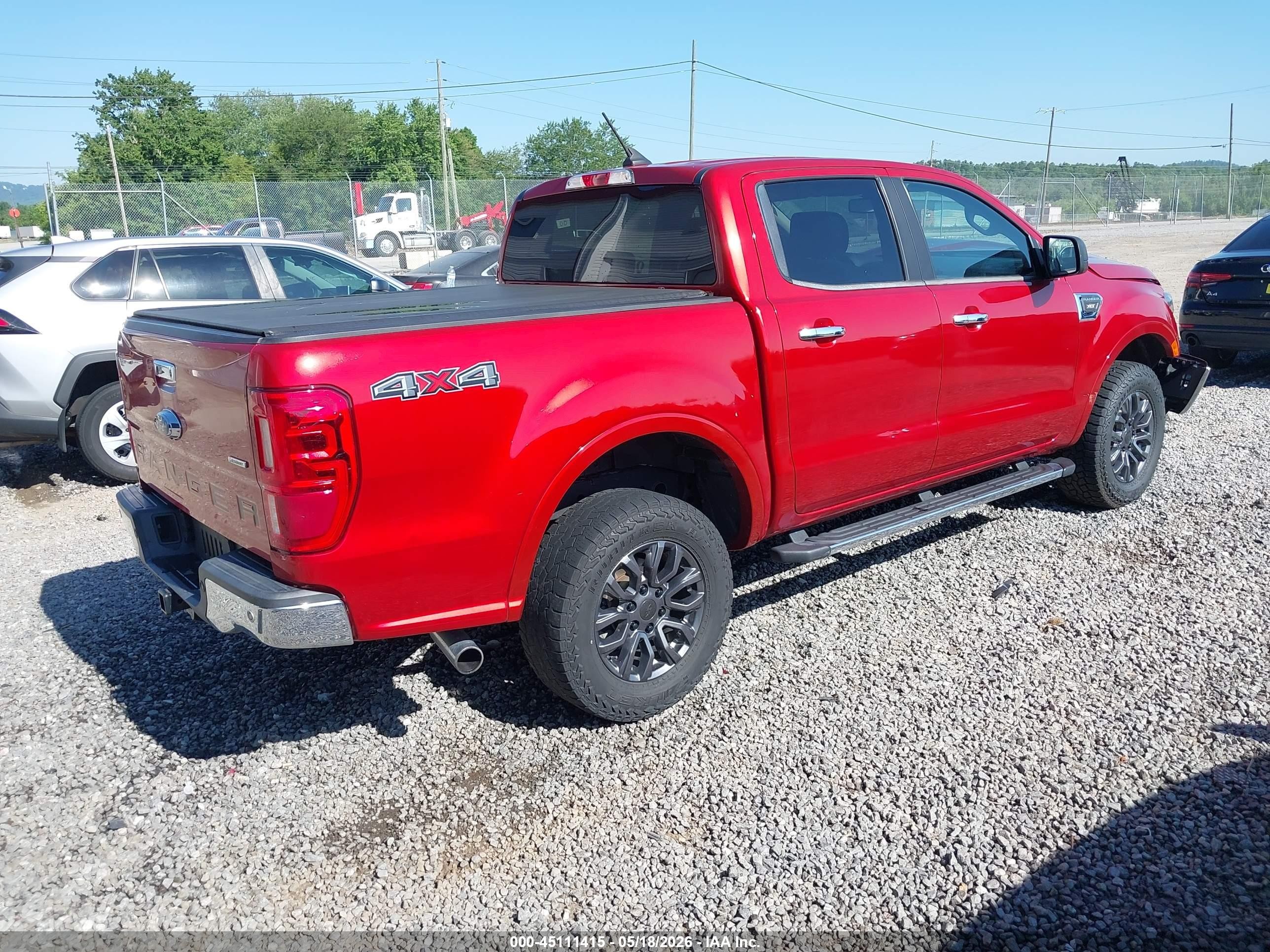 2019 Ford Ranger Xlt Оранжевый vin: 1FTER4FH6KLA73827