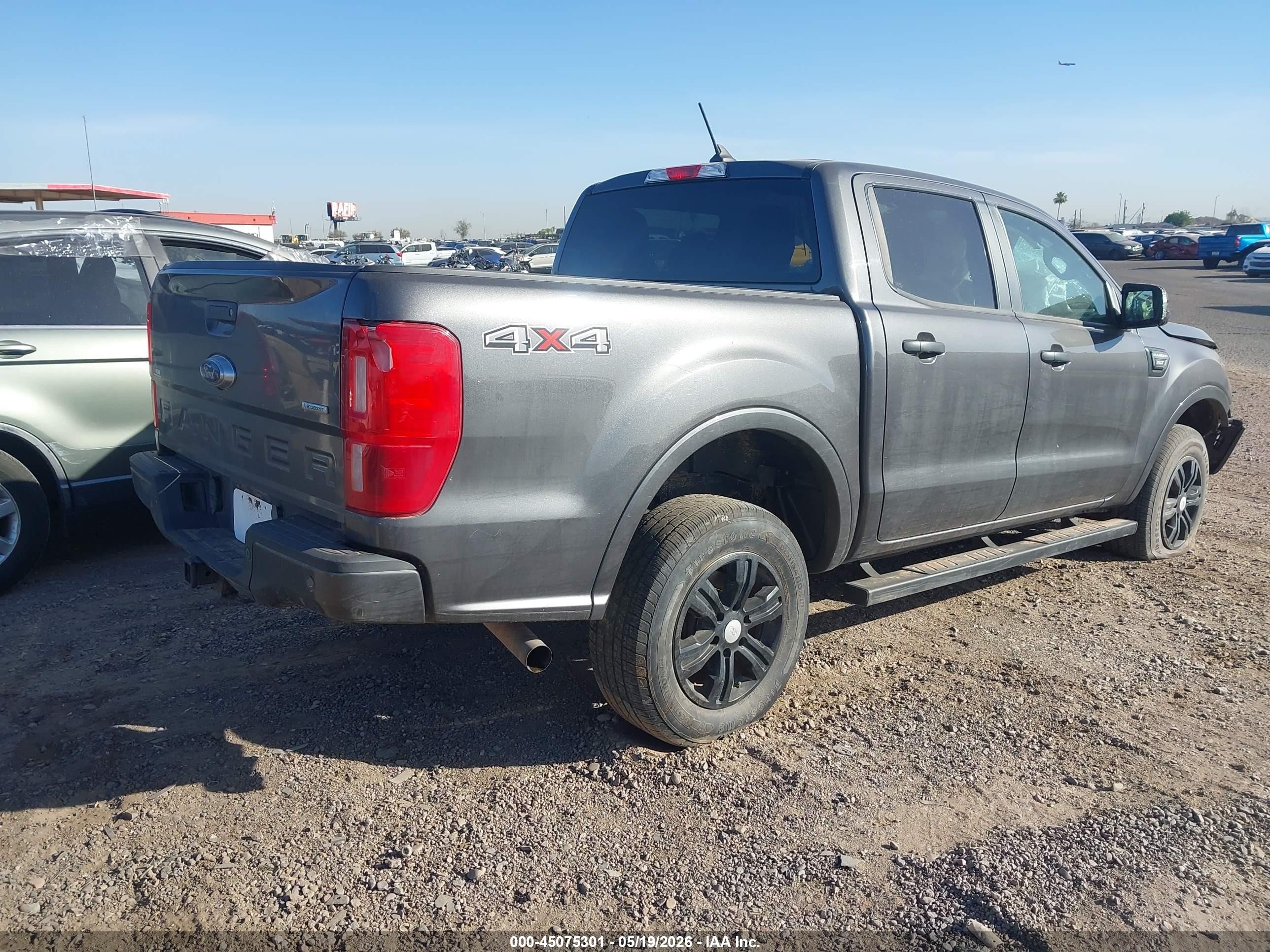 2019 Ford Ranger Xlt Gray vin: 1FTER4FH6KLA90899