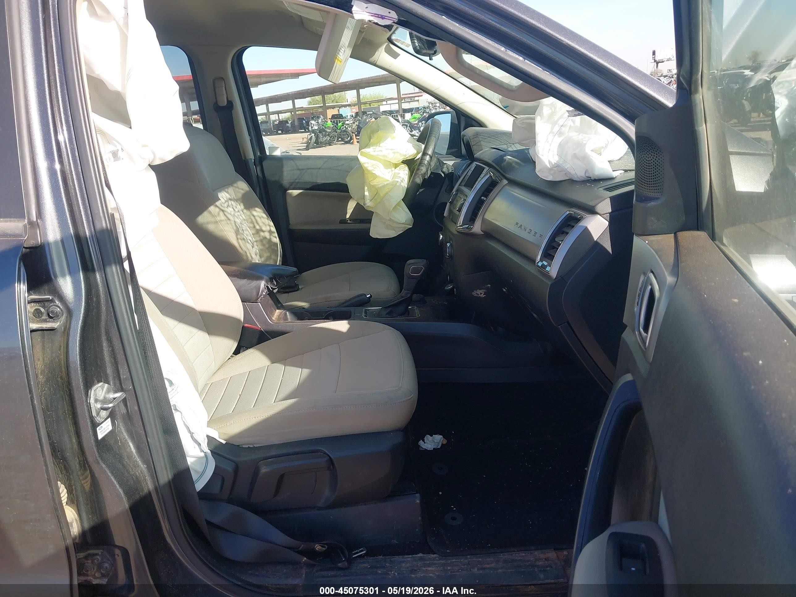 2019 Ford Ranger Xlt Gray vin: 1FTER4FH6KLA90899
