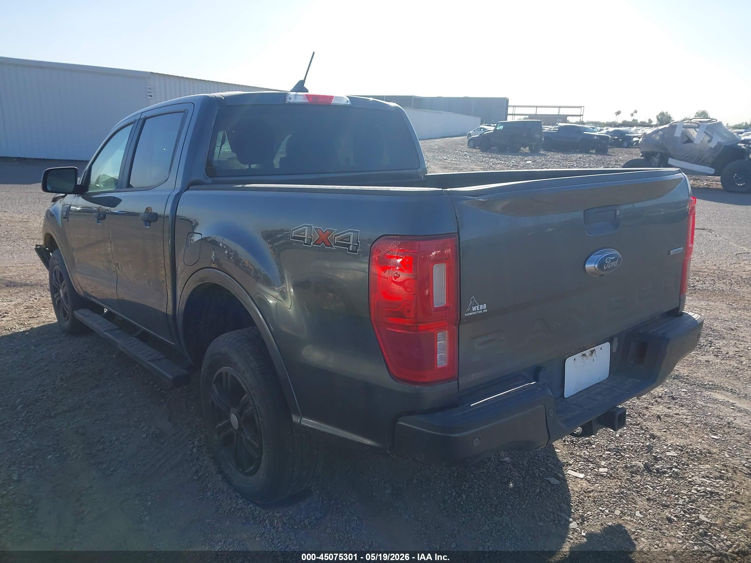 2019 Ford Ranger Xlt Gray vin: 1FTER4FH6KLA90899
