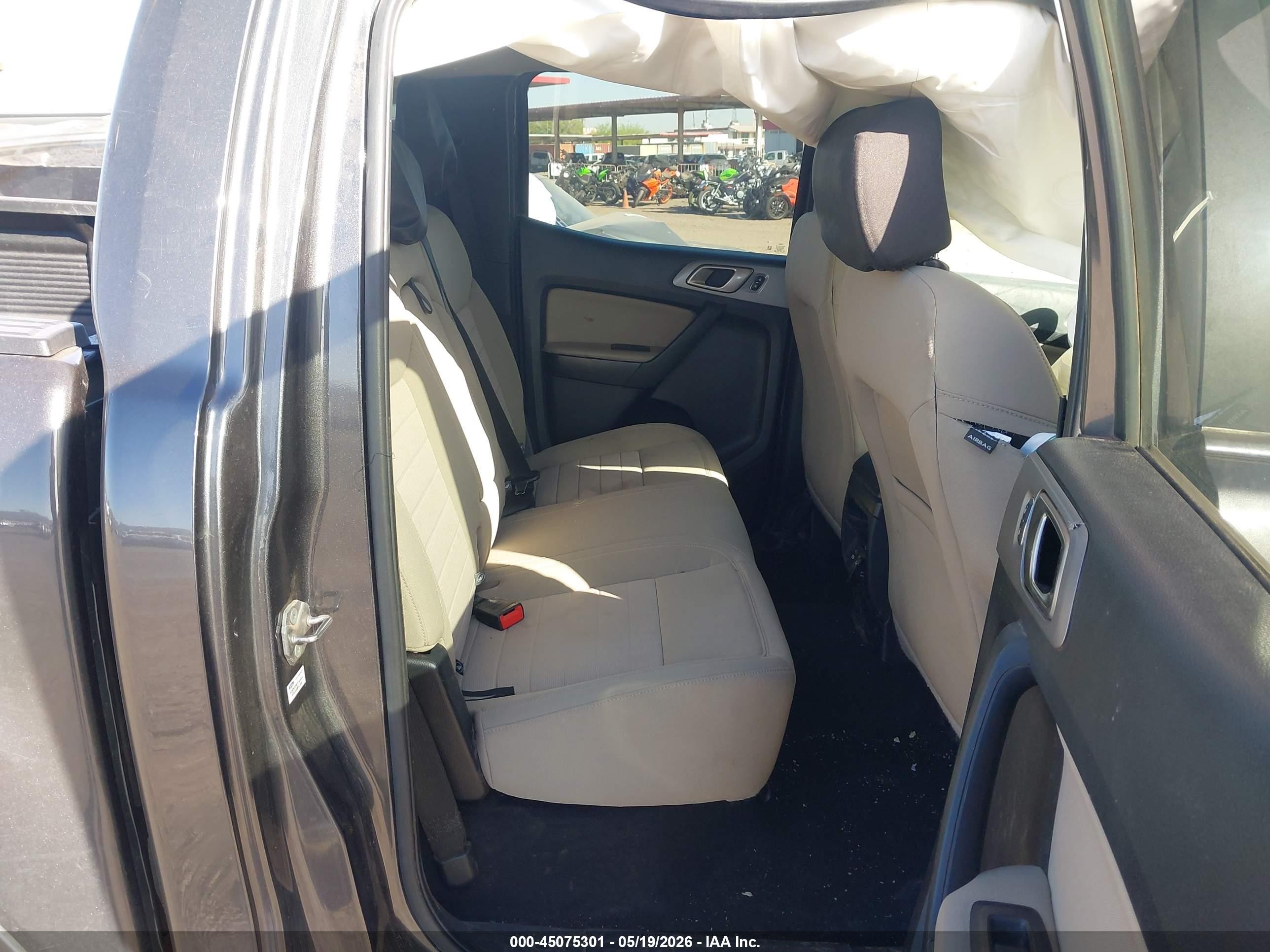 2019 Ford Ranger Xlt Gray vin: 1FTER4FH6KLA90899