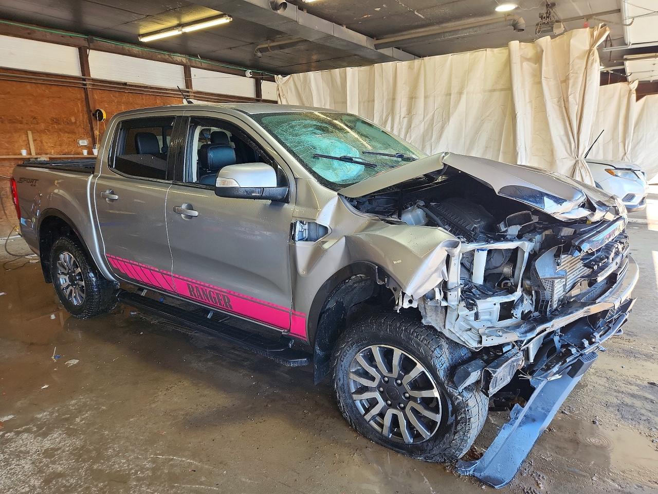 2020 Ford Ranger Xl Silver vin: 1FTER4FH6LLA83906