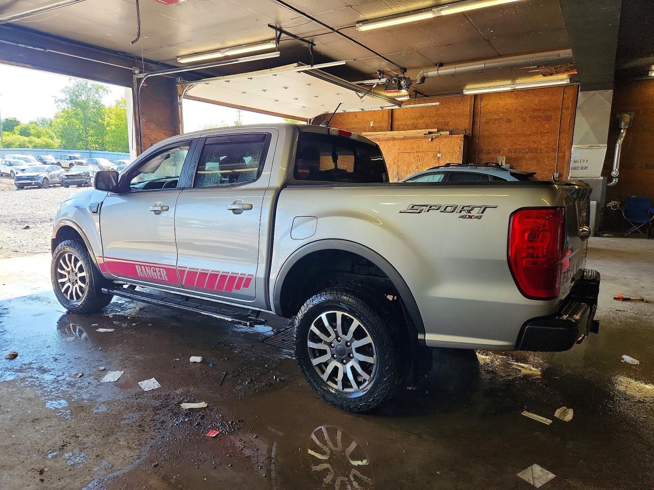 2020 Ford Ranger Xl Silver vin: 1FTER4FH6LLA83906