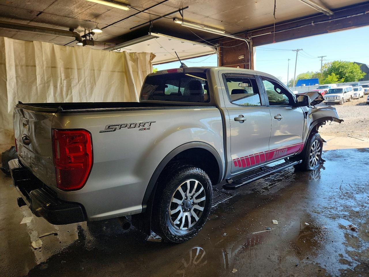 2020 Ford Ranger Xl Silver vin: 1FTER4FH6LLA83906