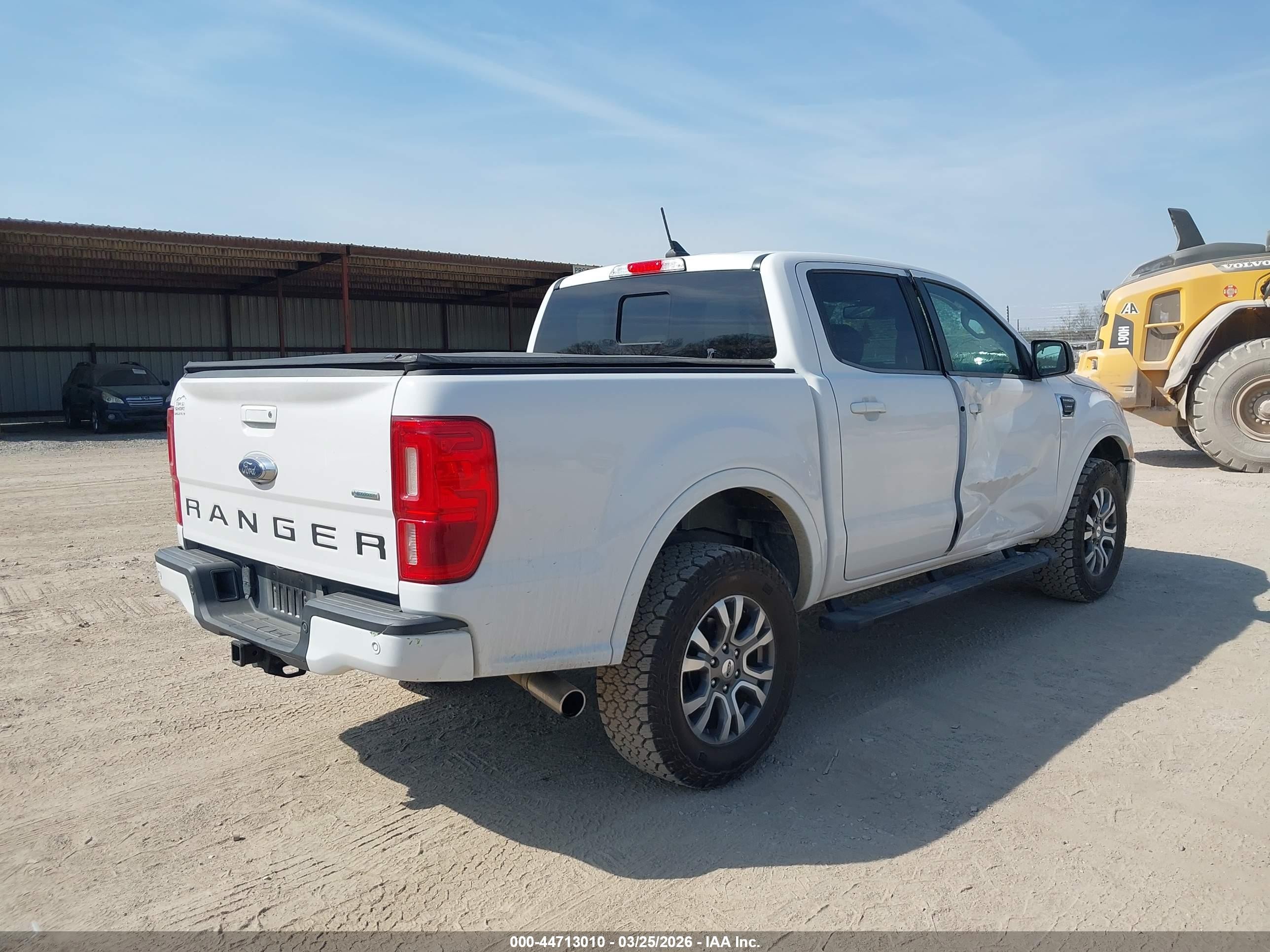 2019 Ford Ranger Lariat Белый vin: 1FTER4FH7KLA92922