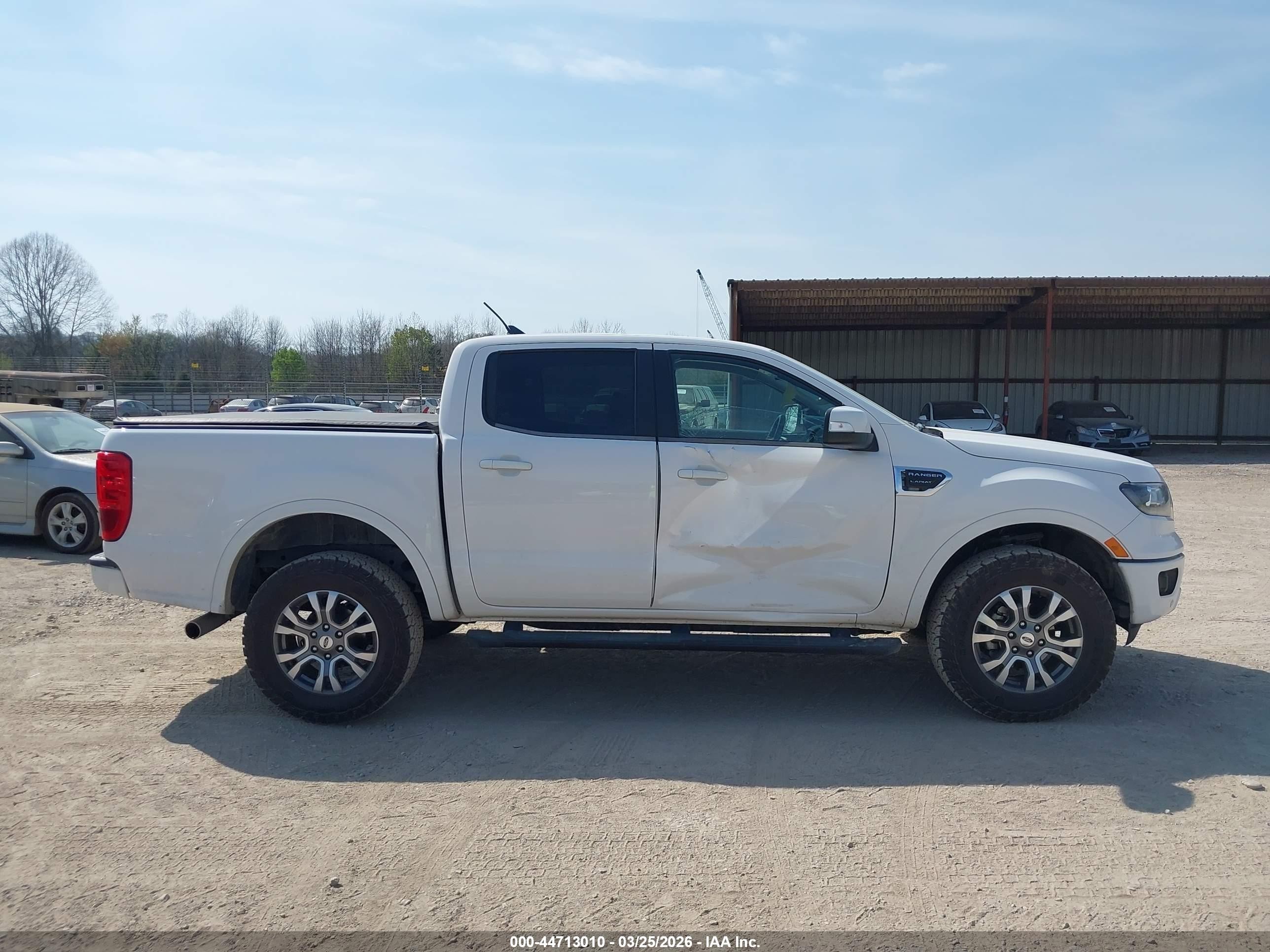 2019 Ford Ranger Lariat Белый vin: 1FTER4FH7KLA92922