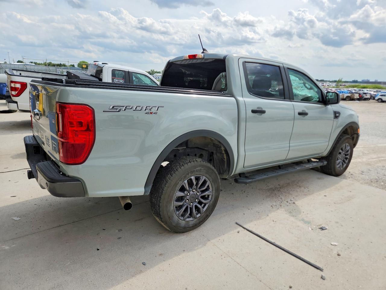 2021 Ford Ranger Xl Gray vin: 1FTER4FH7MLD56871
