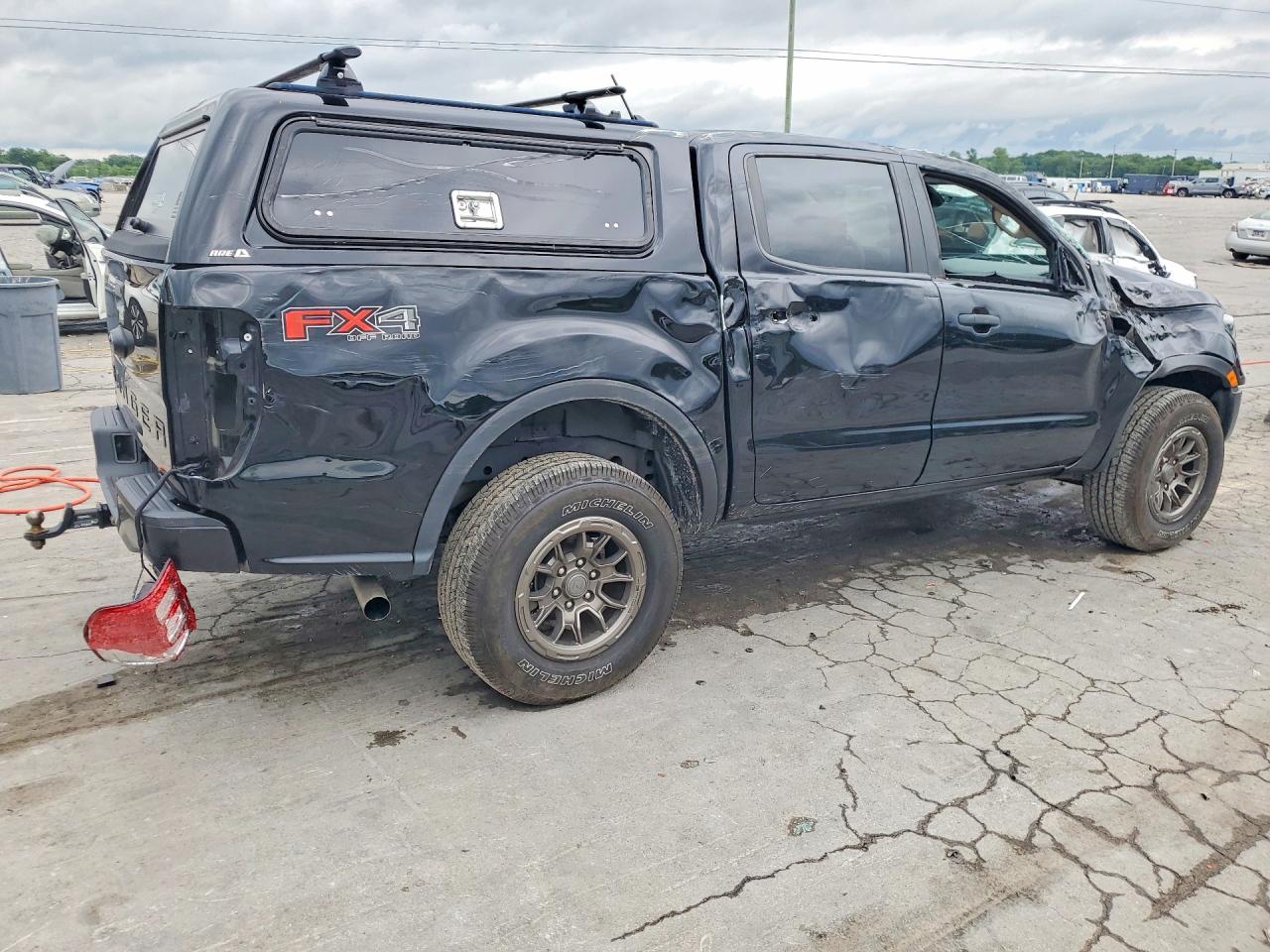 2021 Ford Ranger Xl Black vin: 1FTER4FH8MLD35561