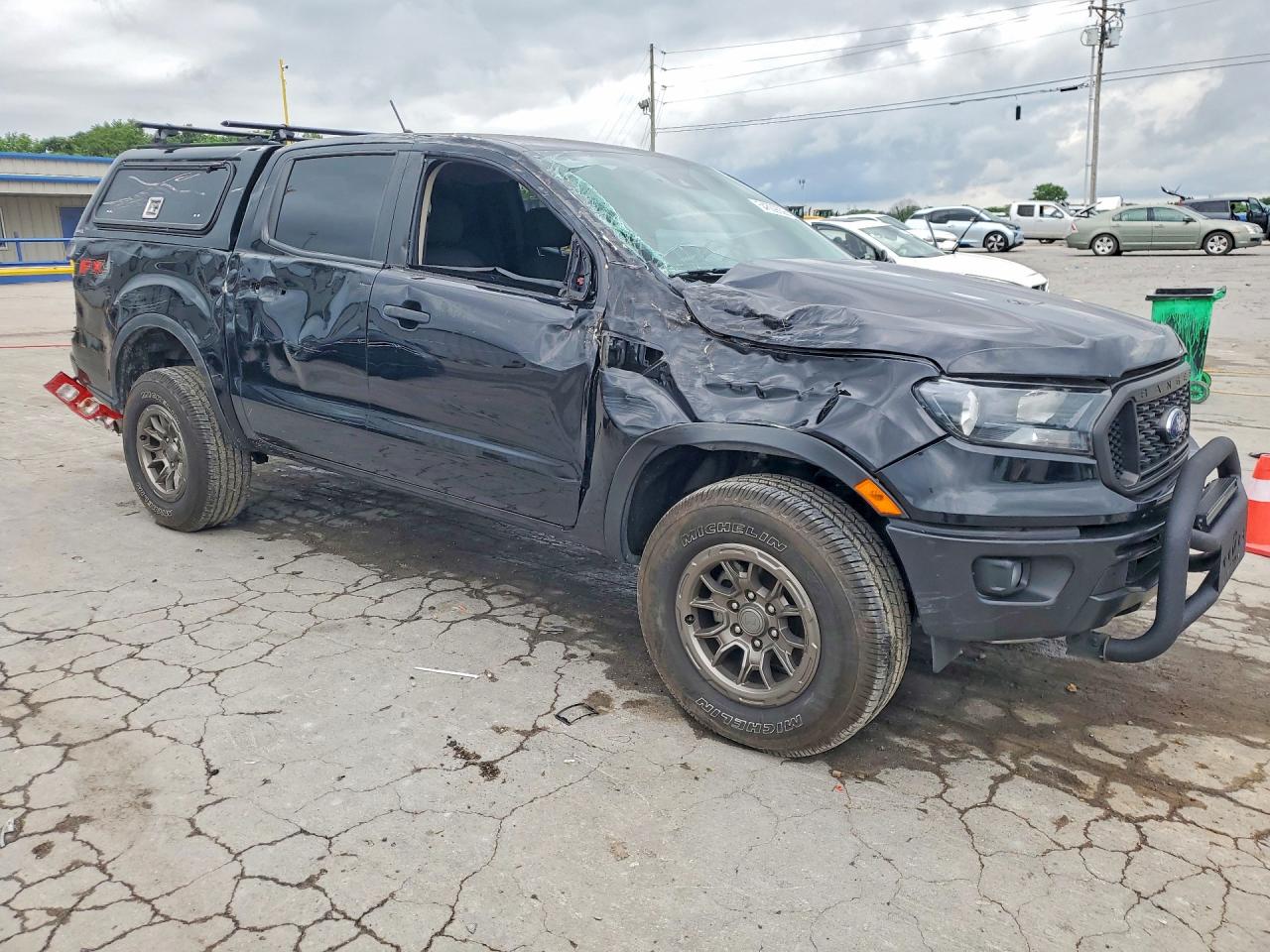 2021 Ford Ranger Xl Black vin: 1FTER4FH8MLD35561