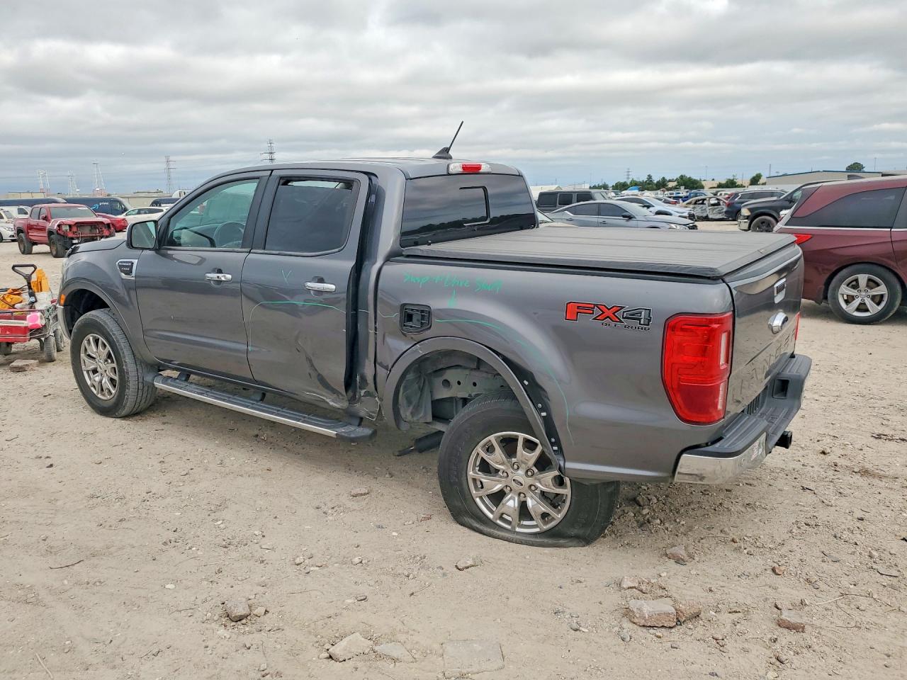 2021 Ford Ranger Xl Gray vin: 1FTER4FH8MLD40601