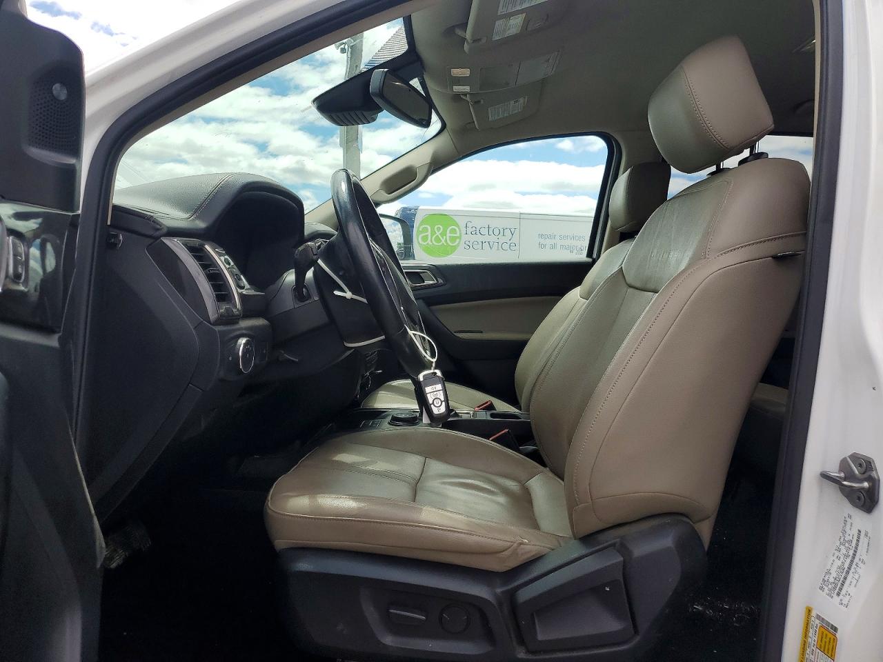 2019 Ford Ranger Xl White vin: 1FTER4FH9KLA19289