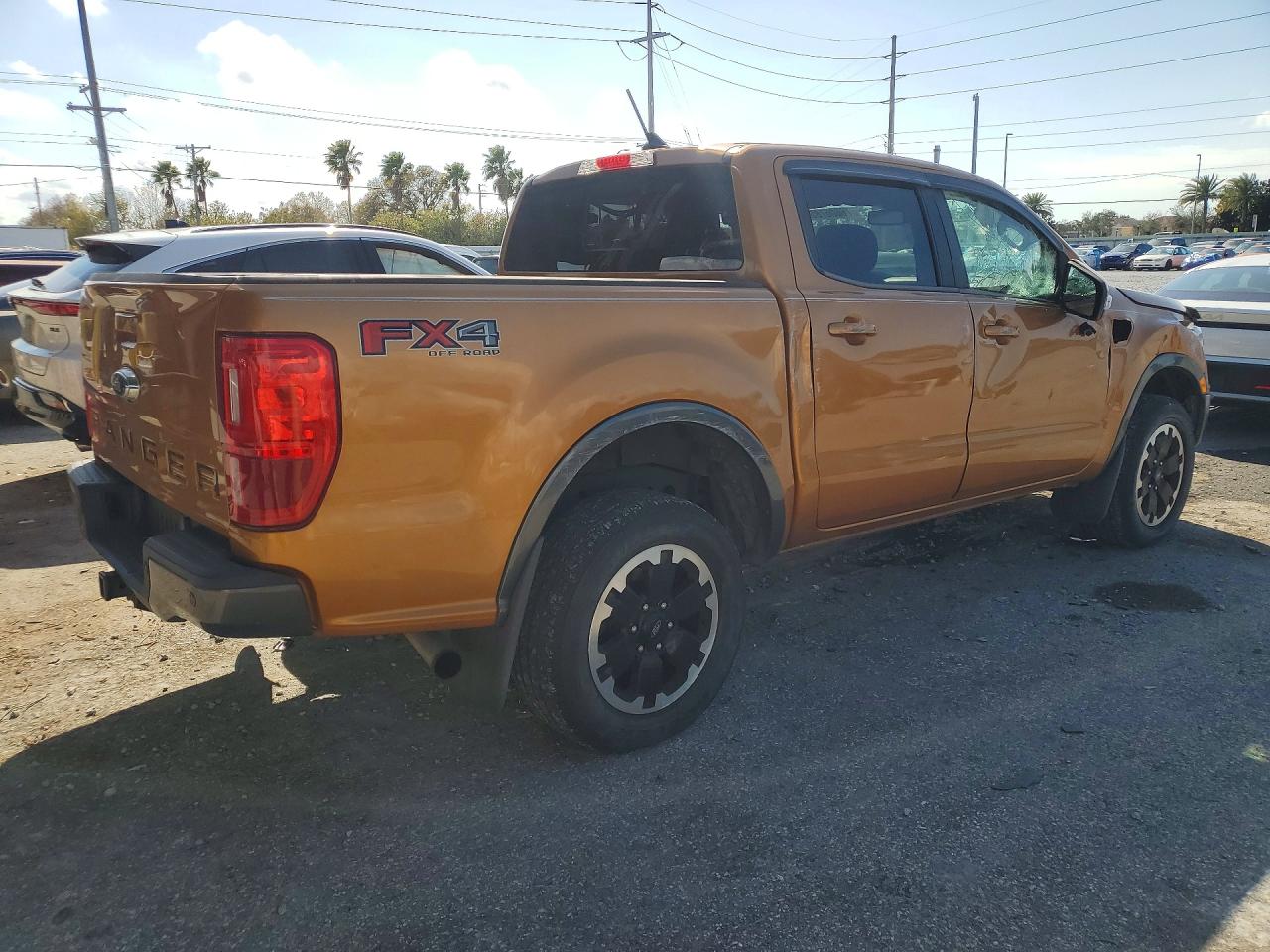 2019 Ford Ranger Xl Orange vin: 1FTER4FH9KLB20185