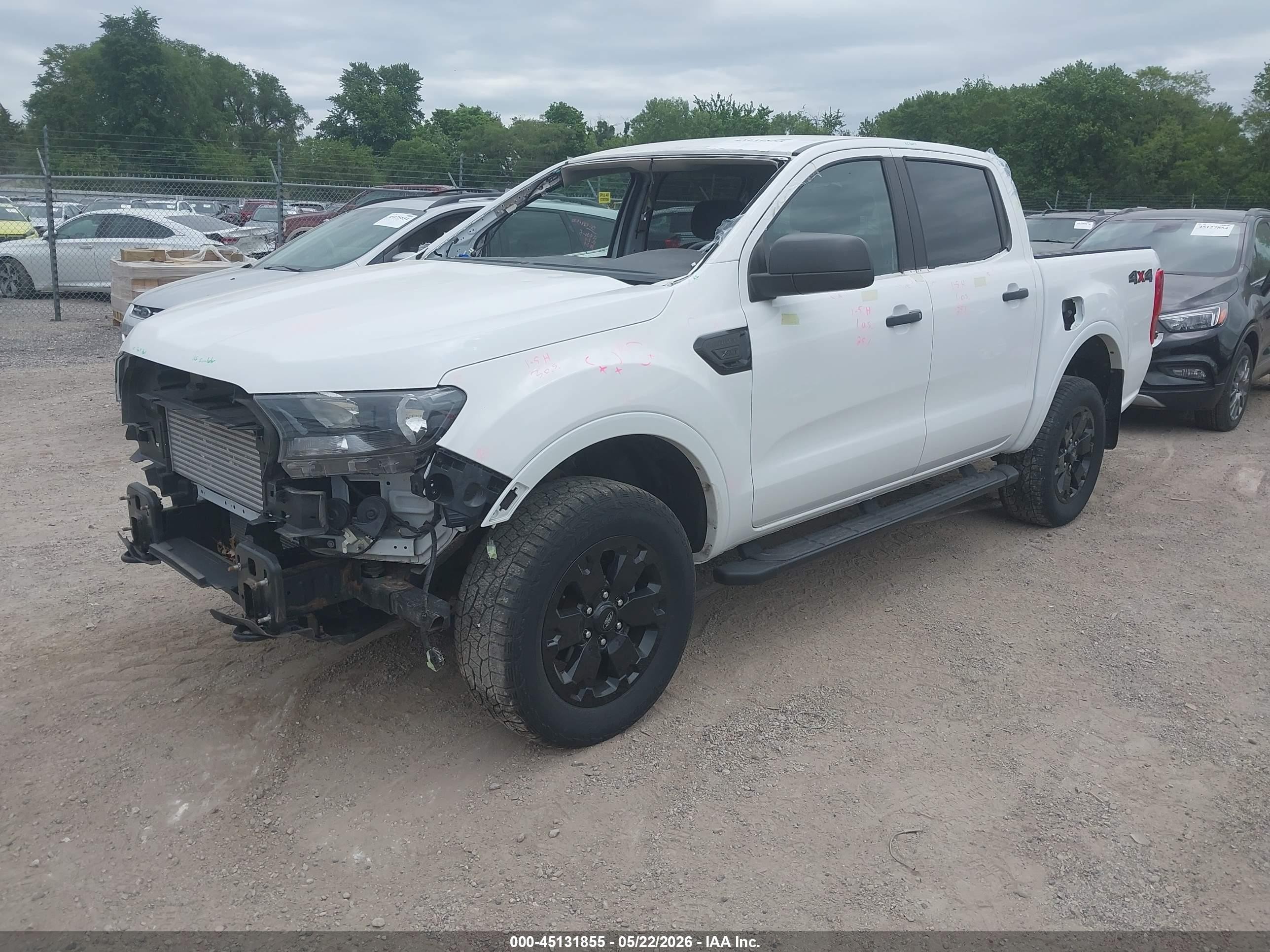 2020 Ford Ranger Xlt Белый vin: 1FTER4FH9LLA47336