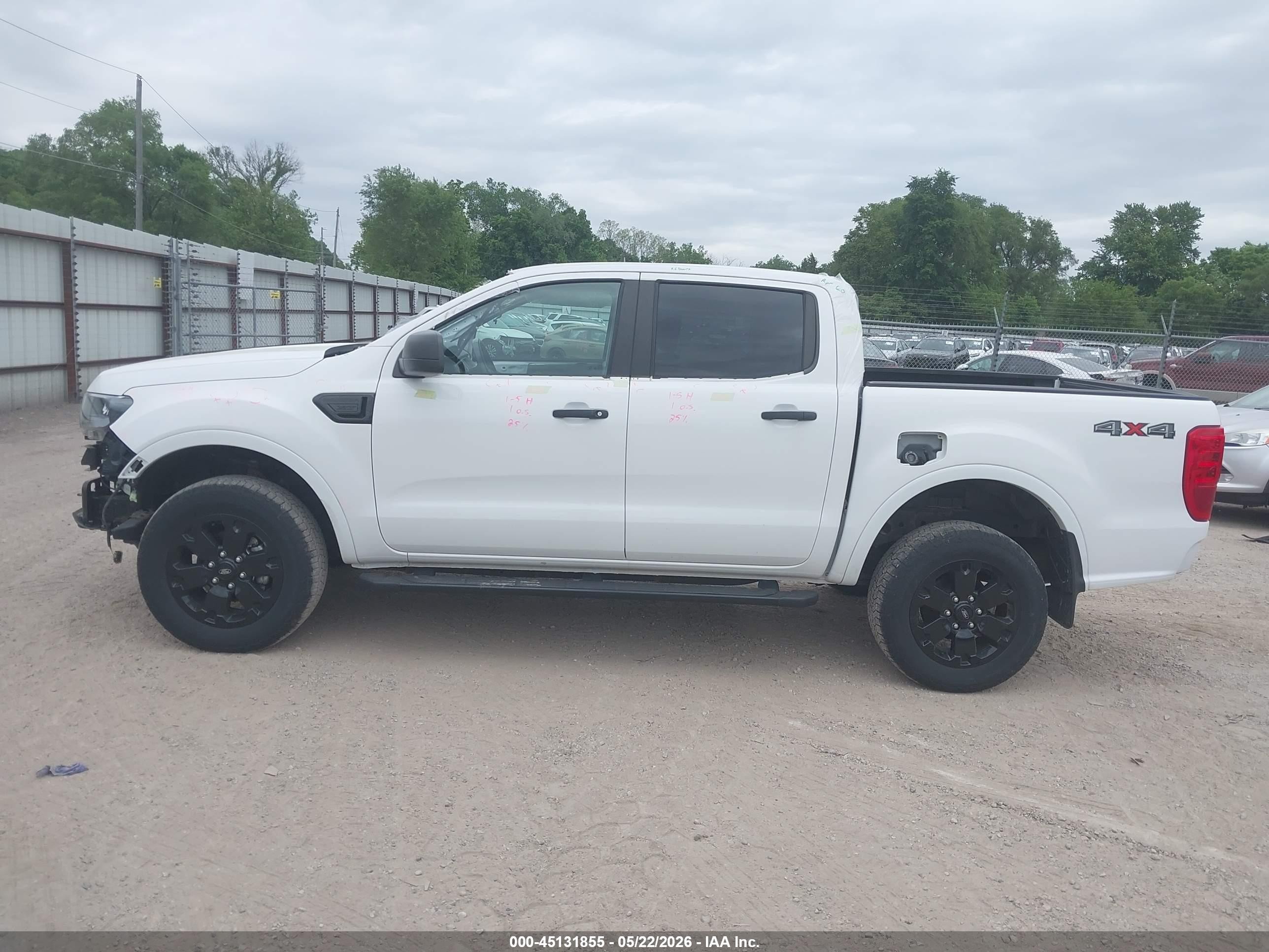 2020 Ford Ranger Xlt Белый vin: 1FTER4FH9LLA47336