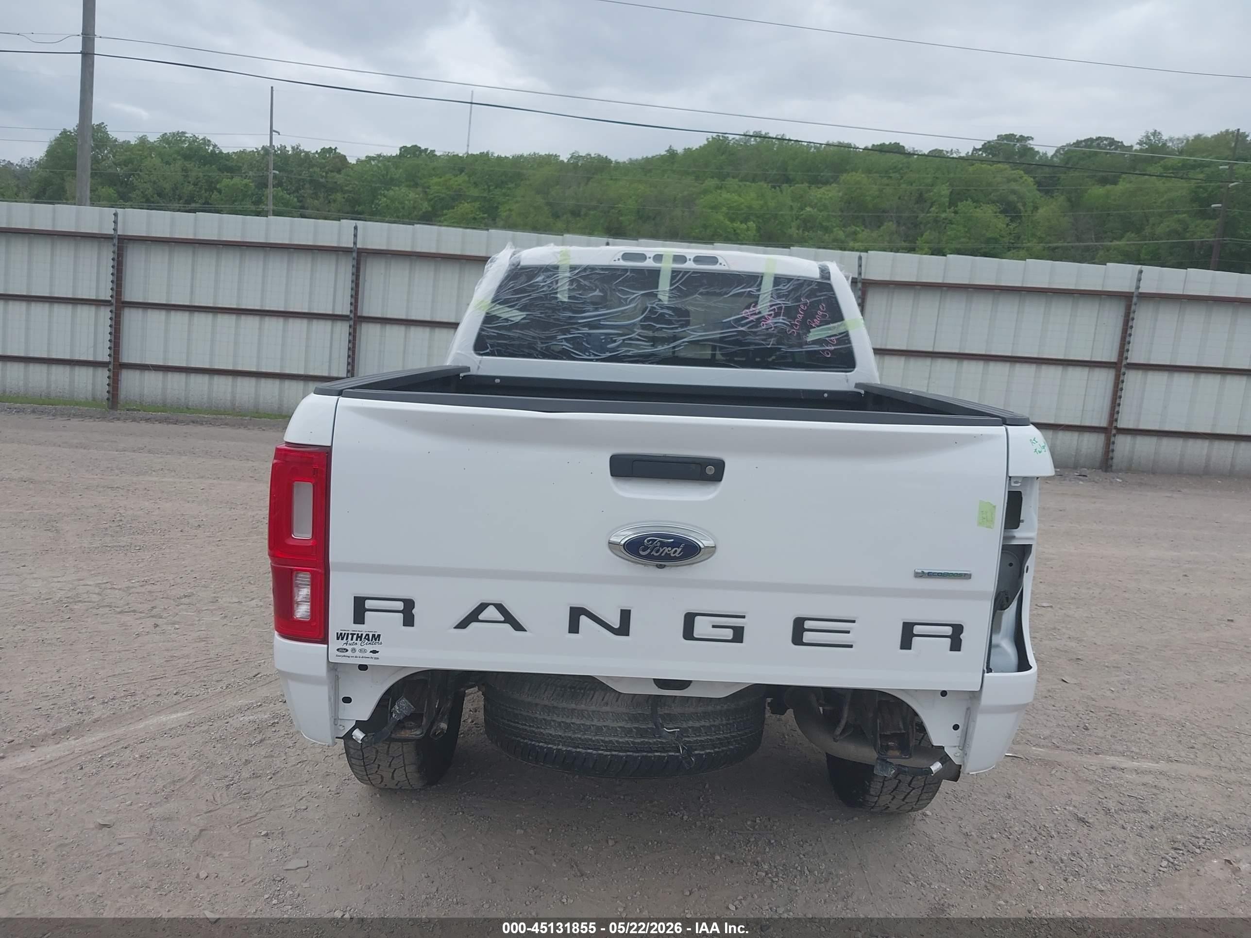 2020 Ford Ranger Xlt Белый vin: 1FTER4FH9LLA47336