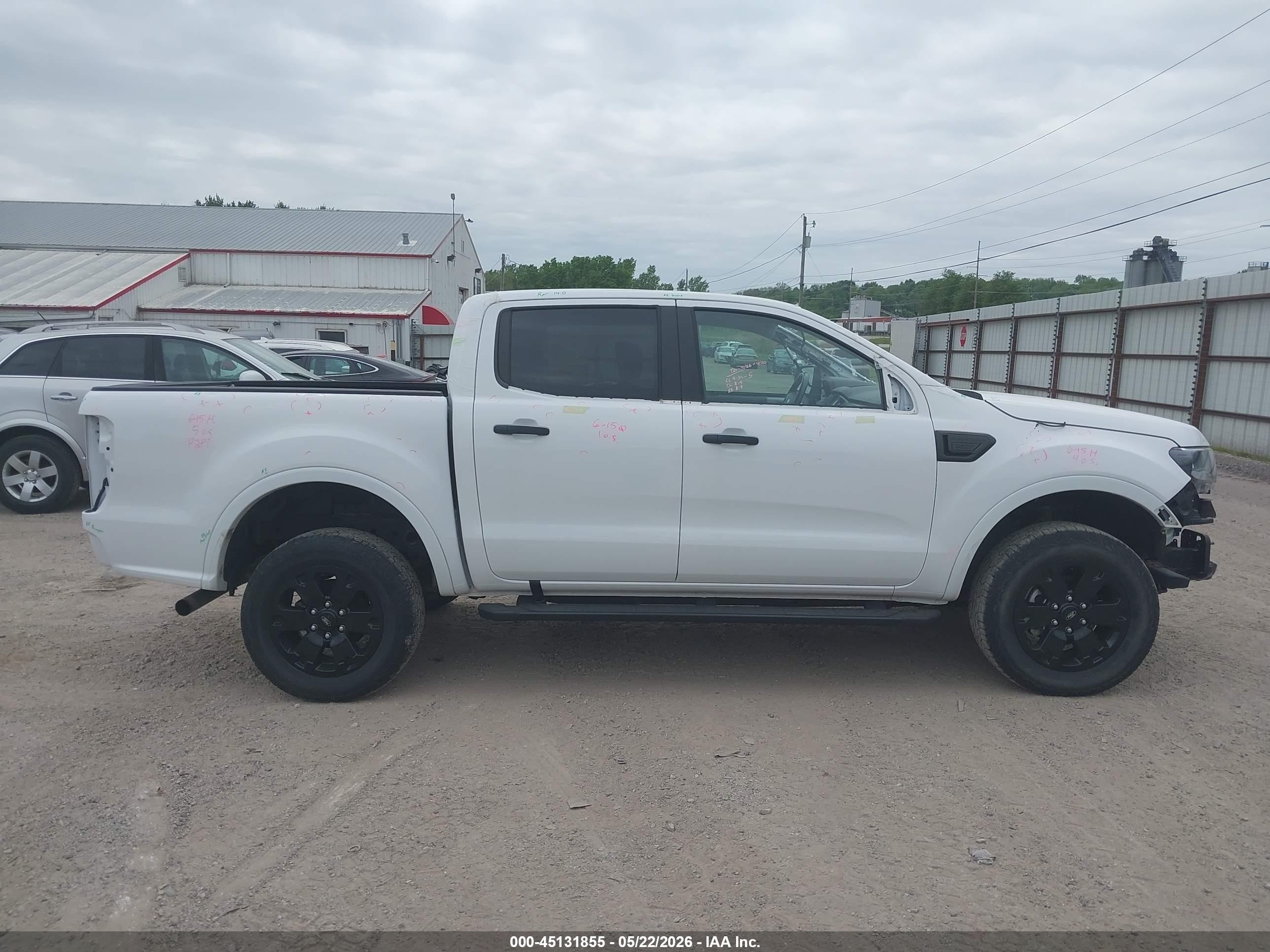2020 Ford Ranger Xlt Белый vin: 1FTER4FH9LLA47336