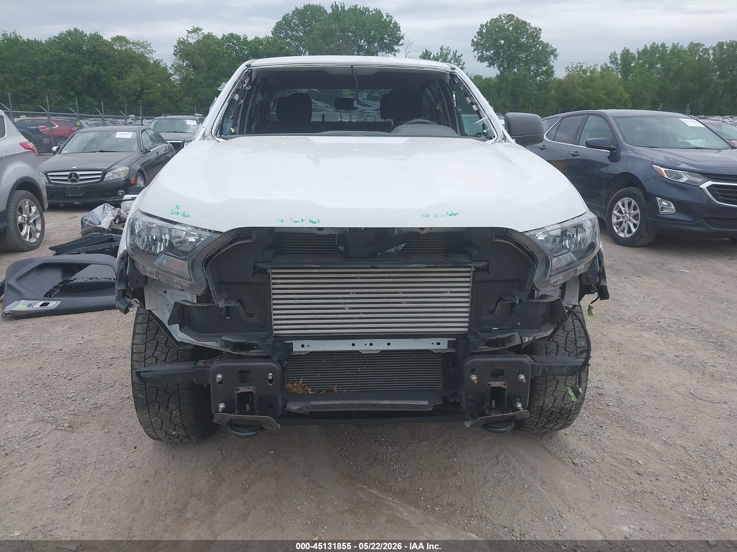 2020 Ford Ranger Xlt Белый vin: 1FTER4FH9LLA47336