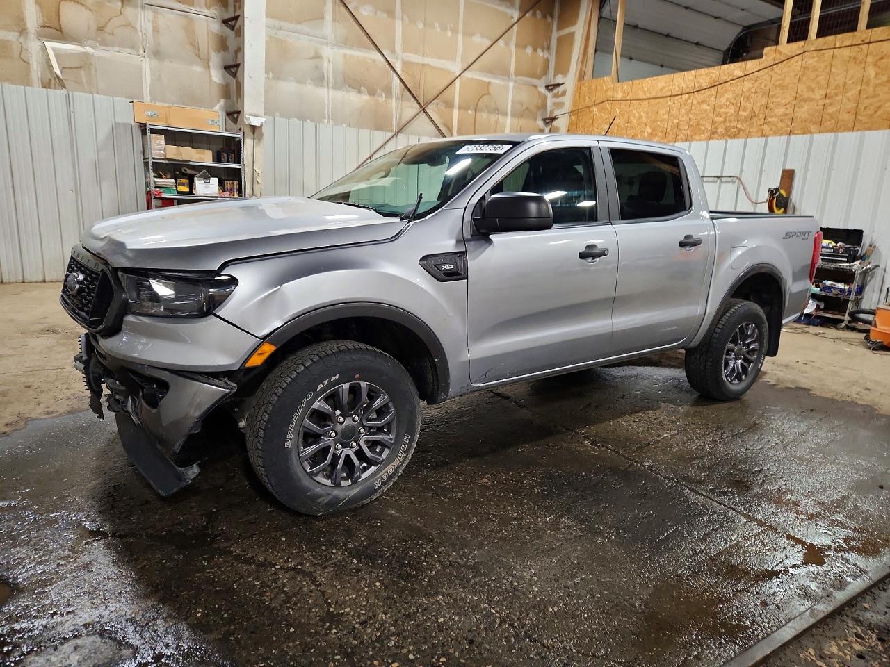 2020 Ford Ranger Xl Silver vin: 1FTER4FH9LLA55260