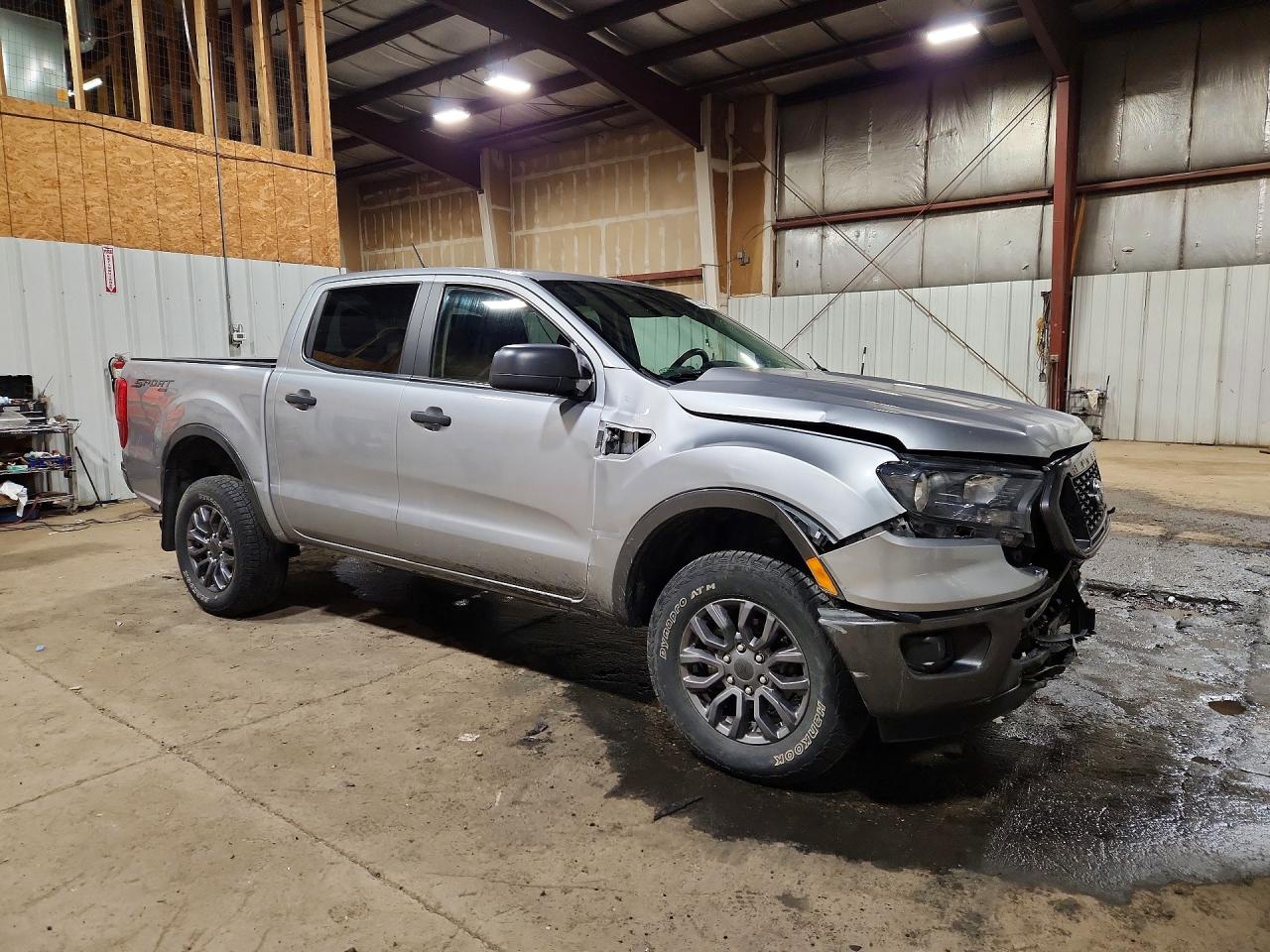 2020 Ford Ranger Xl Silver vin: 1FTER4FH9LLA55260