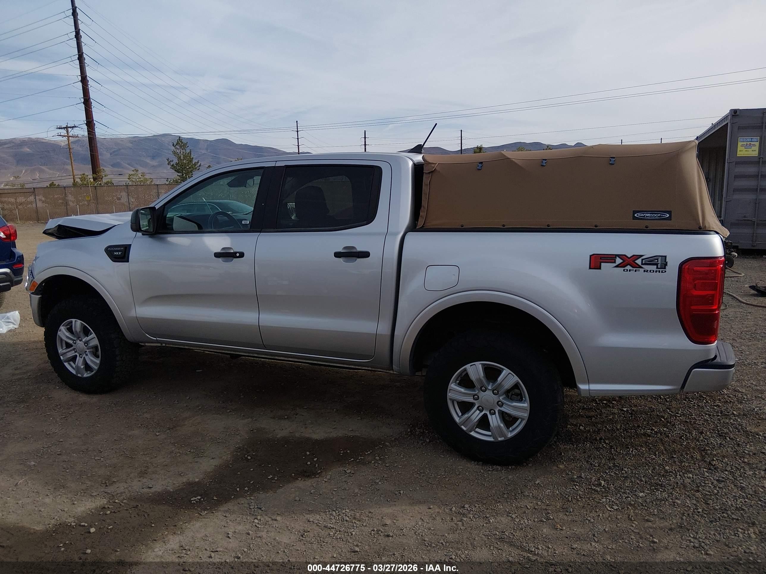 2019 Ford Ranger Xlt Серебряный vin: 1FTER4FHXKLB16548