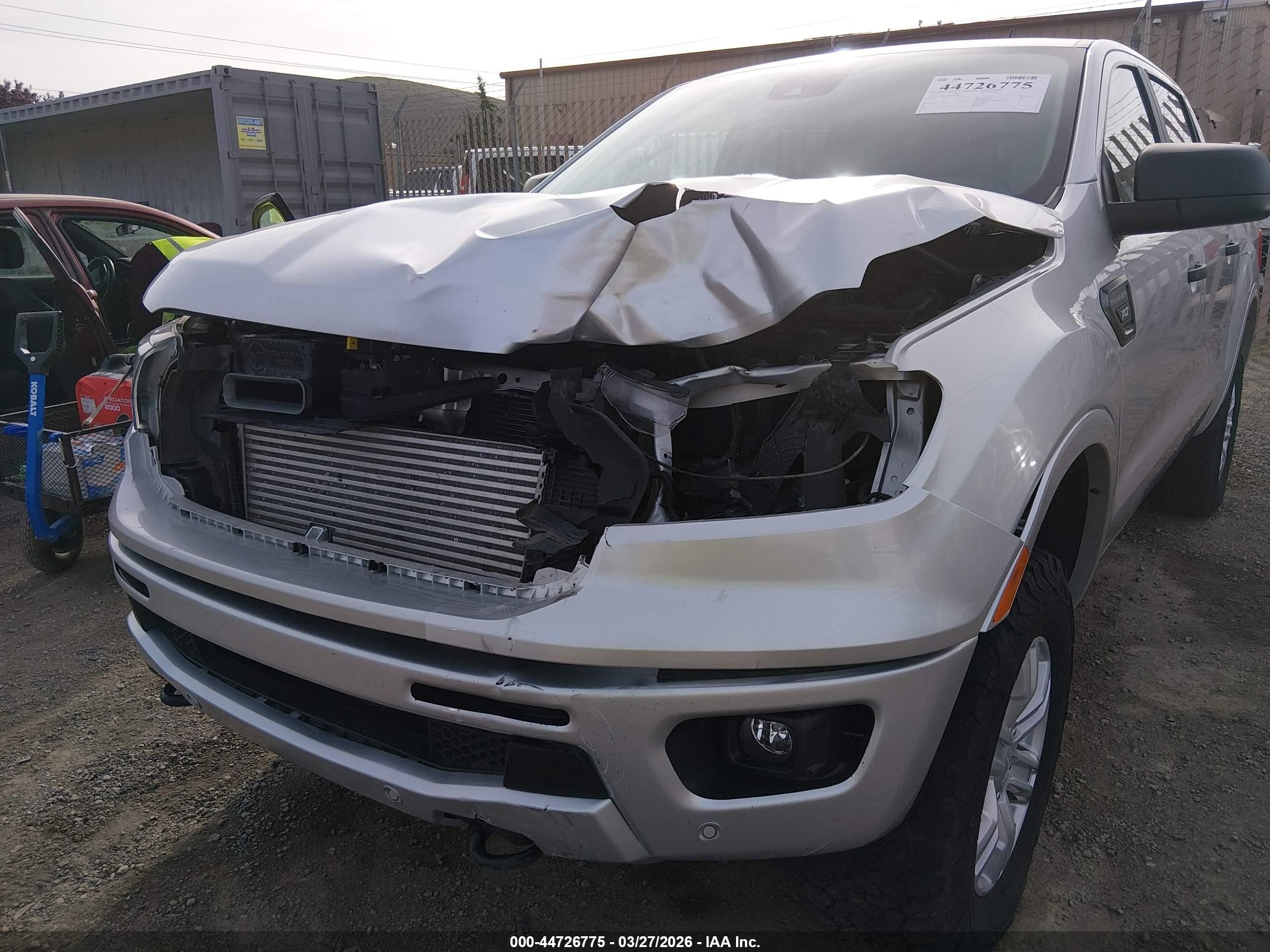 2019 Ford Ranger Xlt Серебряный vin: 1FTER4FHXKLB16548