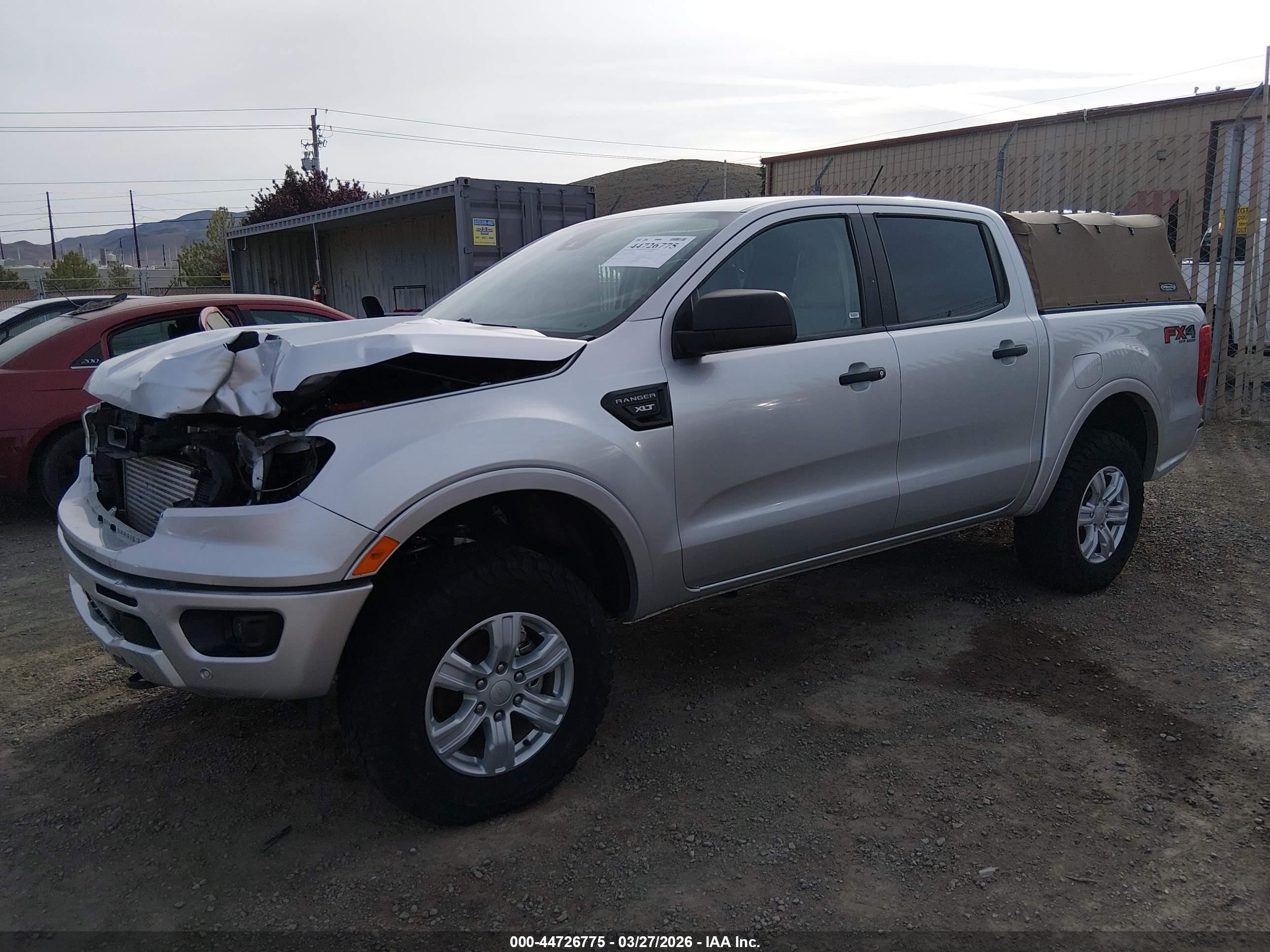 2019 Ford Ranger Xlt Серебряный vin: 1FTER4FHXKLB16548