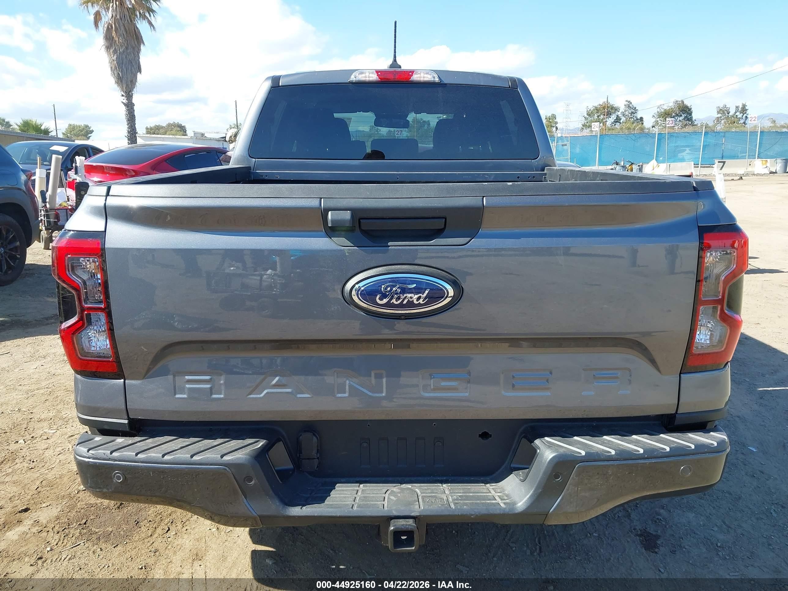 2025 Ford Ranger Xlt Gray vin: 1FTER4HH4SLE59398