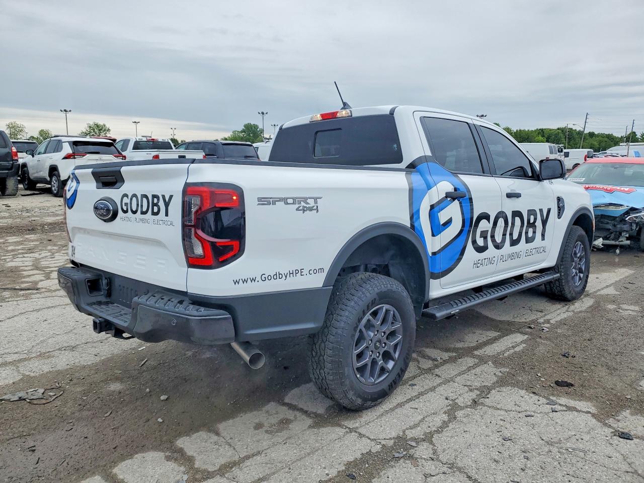 2025 Ford Ranger Xlt Белый vin: 1FTER4HH5SLE50922