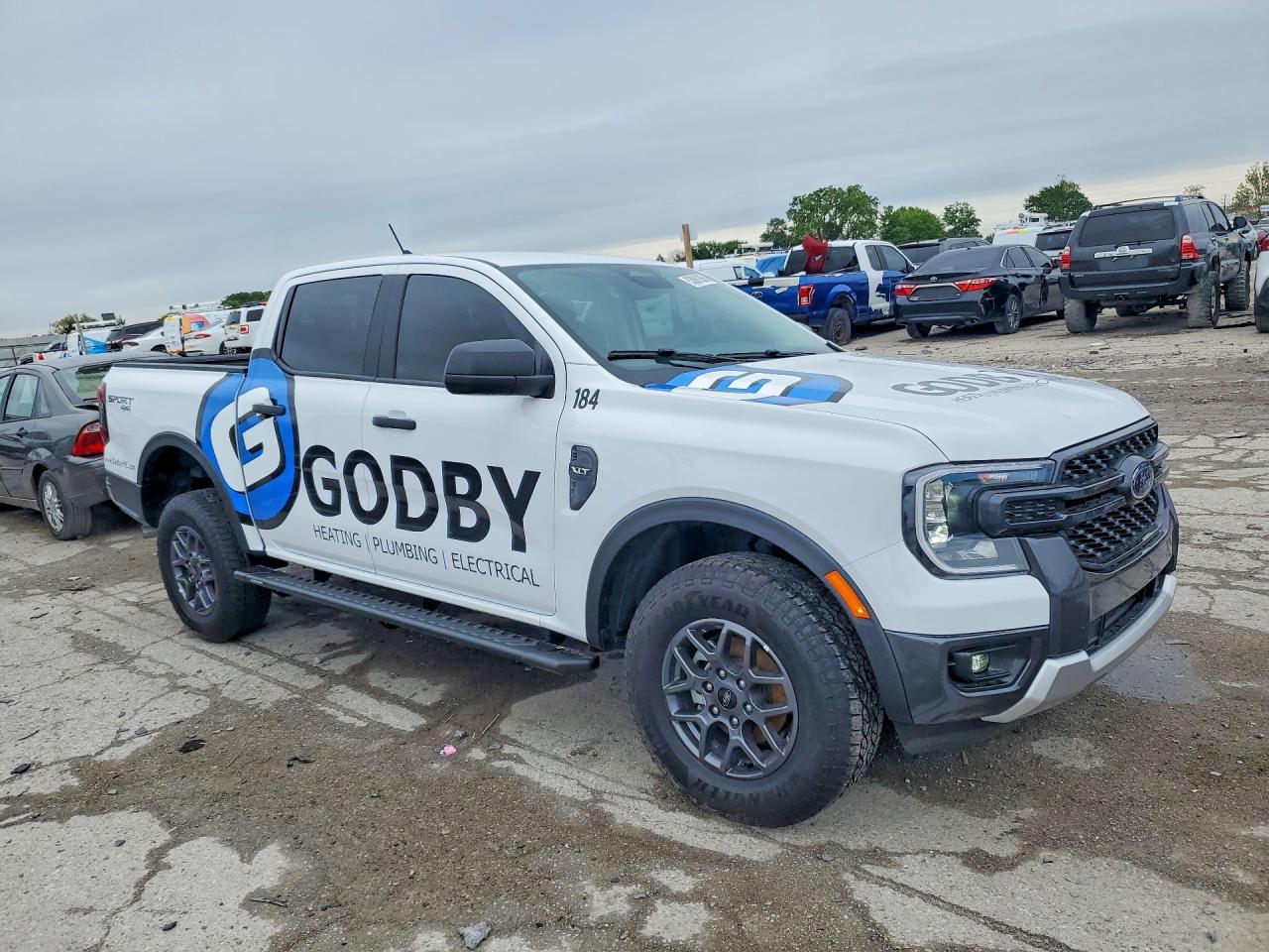 2025 Ford Ranger Xlt Белый vin: 1FTER4HH5SLE50922