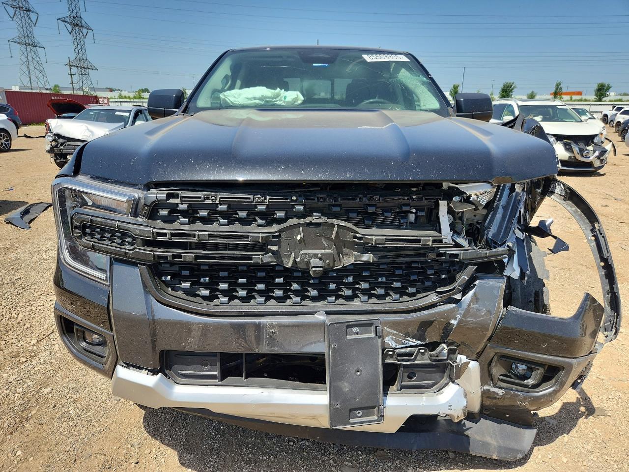 2025 Ford Ranger Xlt Черный vin: 1FTER4HH6SLE18531