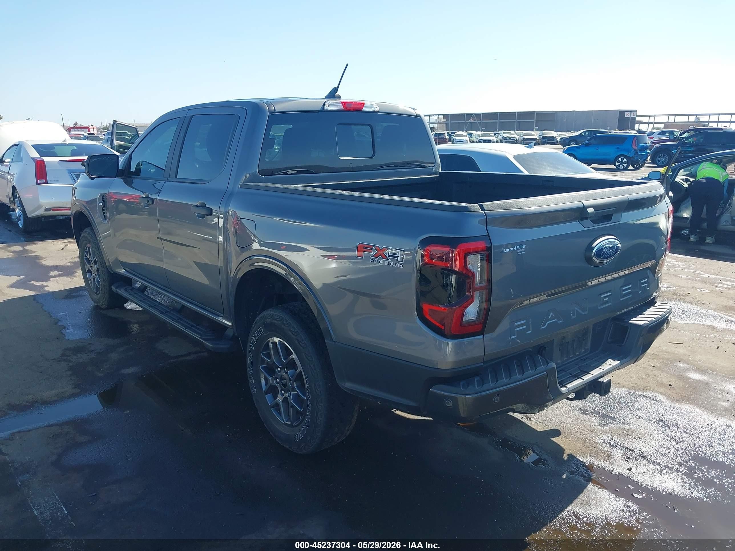 2024 Ford Ranger Xlt Gray vin: 1FTER4HH7RLE34506