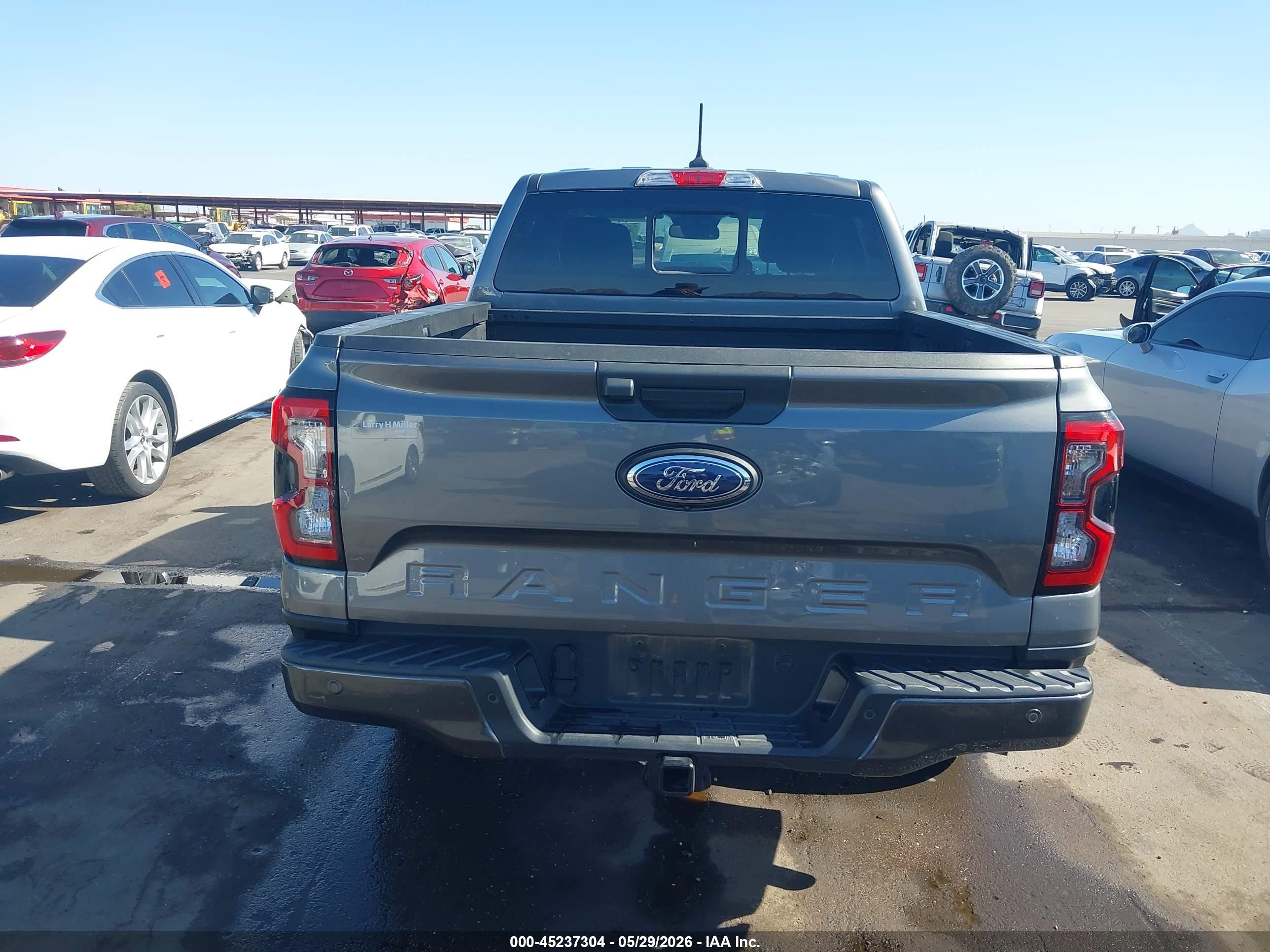2024 Ford Ranger Xlt Gray vin: 1FTER4HH7RLE34506