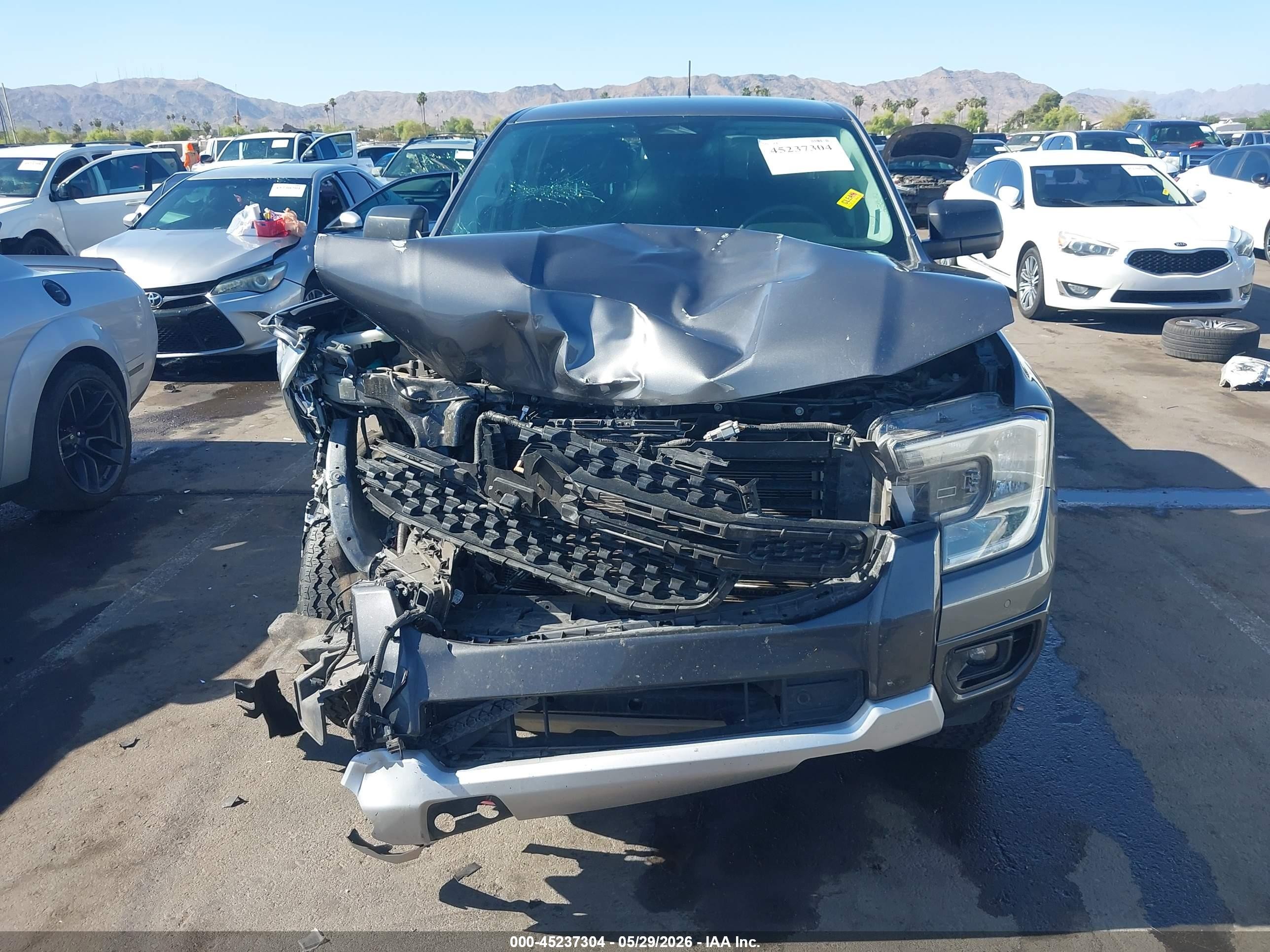 2024 Ford Ranger Xlt Gray vin: 1FTER4HH7RLE34506